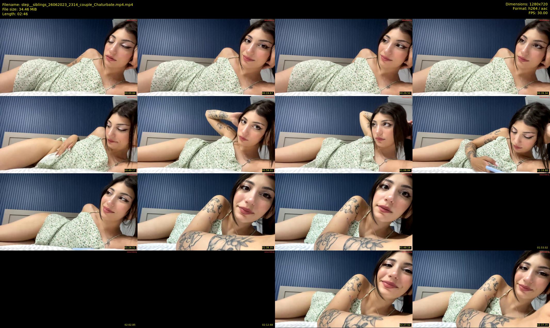 step__siblings — 3 minute Chaturbate couple cam show recording, 720p, Jun 26, 2023