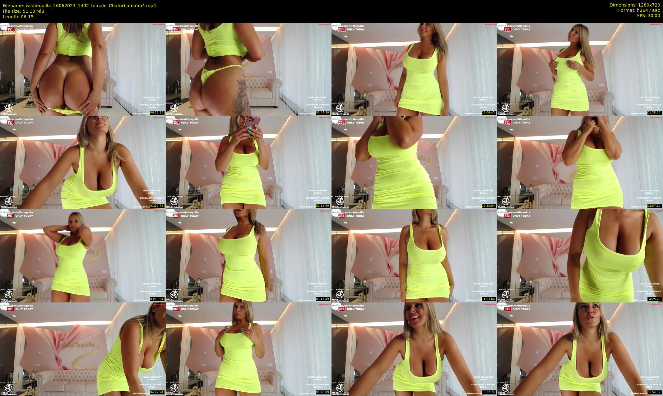 wildtequilla — 7 minute Chaturbate couple cam show recording, 720p, Jun 26, 2023