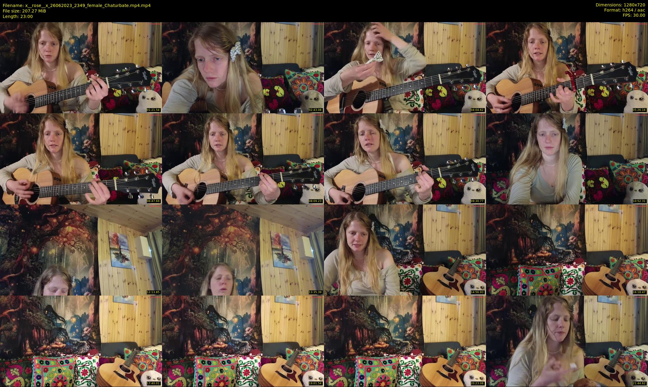 x__rose__x — 23 minute Chaturbate female cam show recording, 720p, Jun 26, 2023