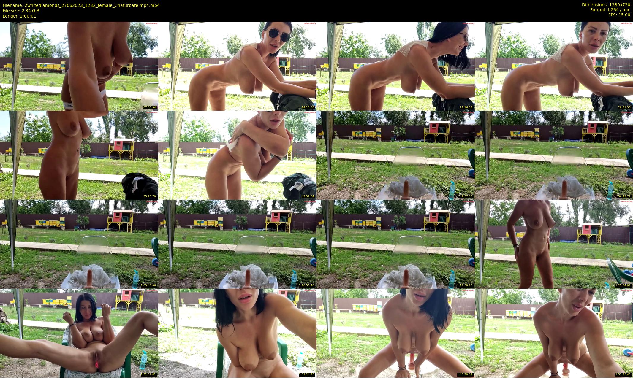 2whitediamonds — 121 minute Chaturbate couple cam show recording, 720p, Jun 27, 2023