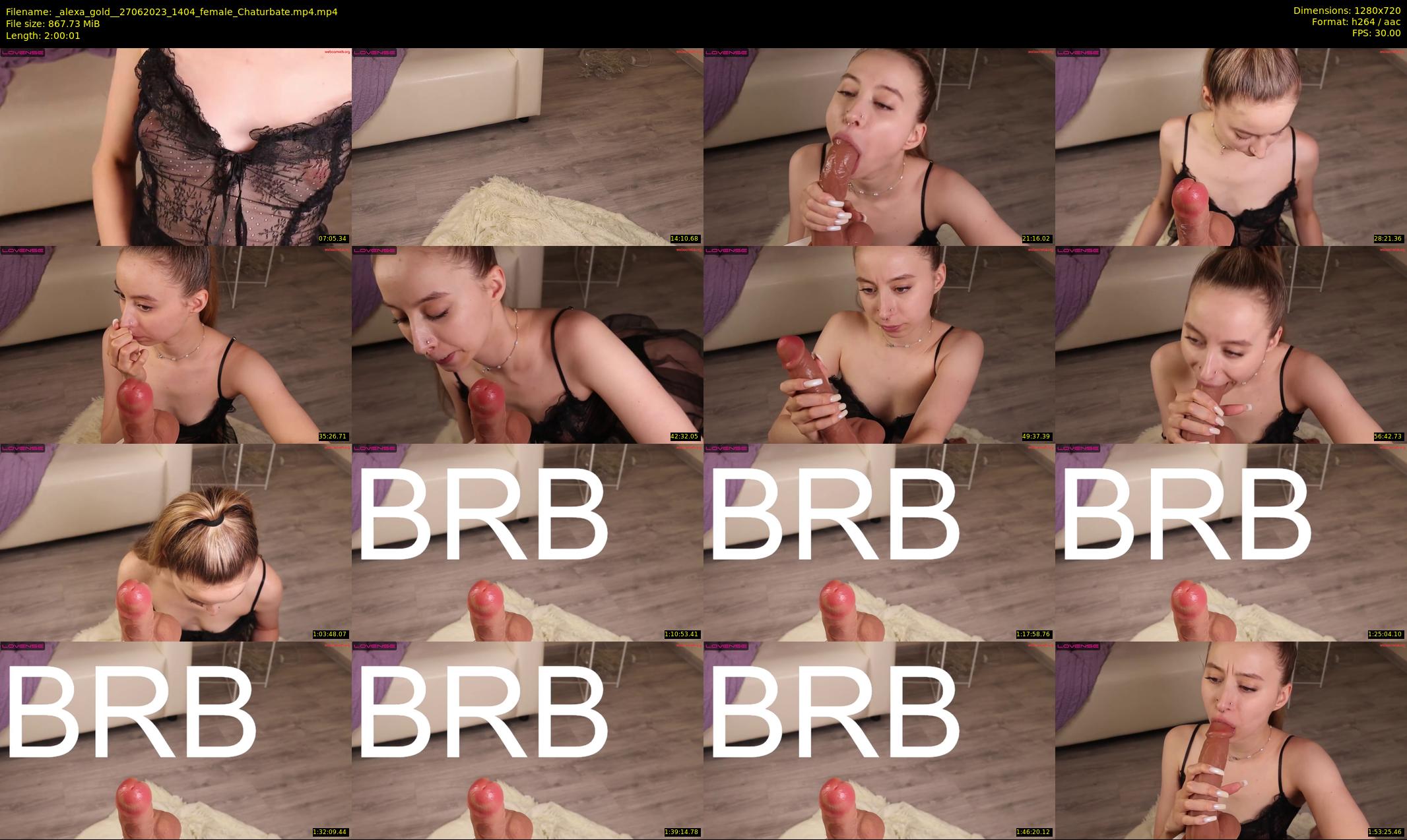 _alexa_gold_ — 121 minute Chaturbate female cam show recording, 720p, Jun 27, 2023
