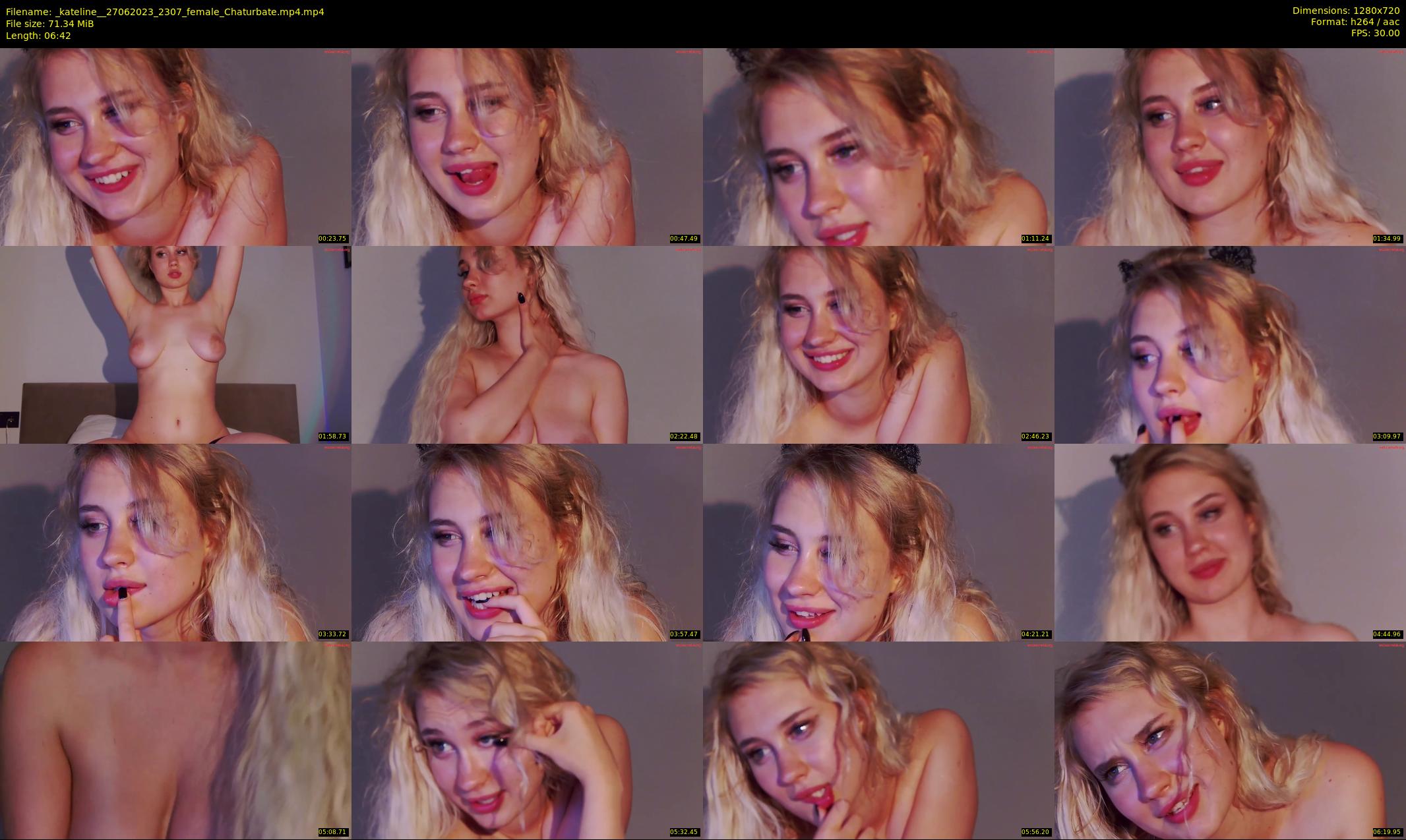 _kateline_ — 7 minute Chaturbate female cam show recording, 720p, Jun 27, 2023