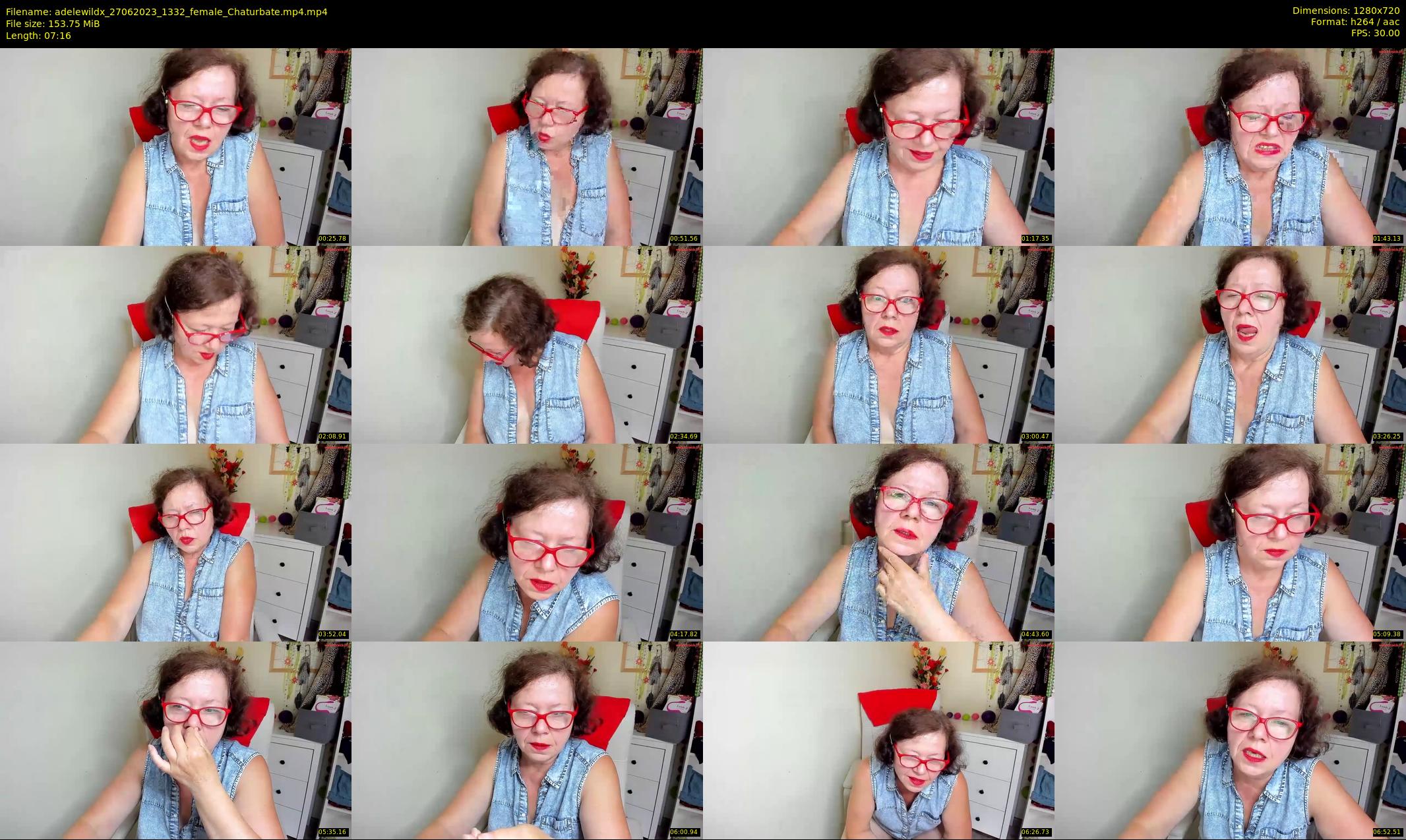adelewildx — 8 minute Chaturbate female cam show recording, 720p, Jun 27, 2023