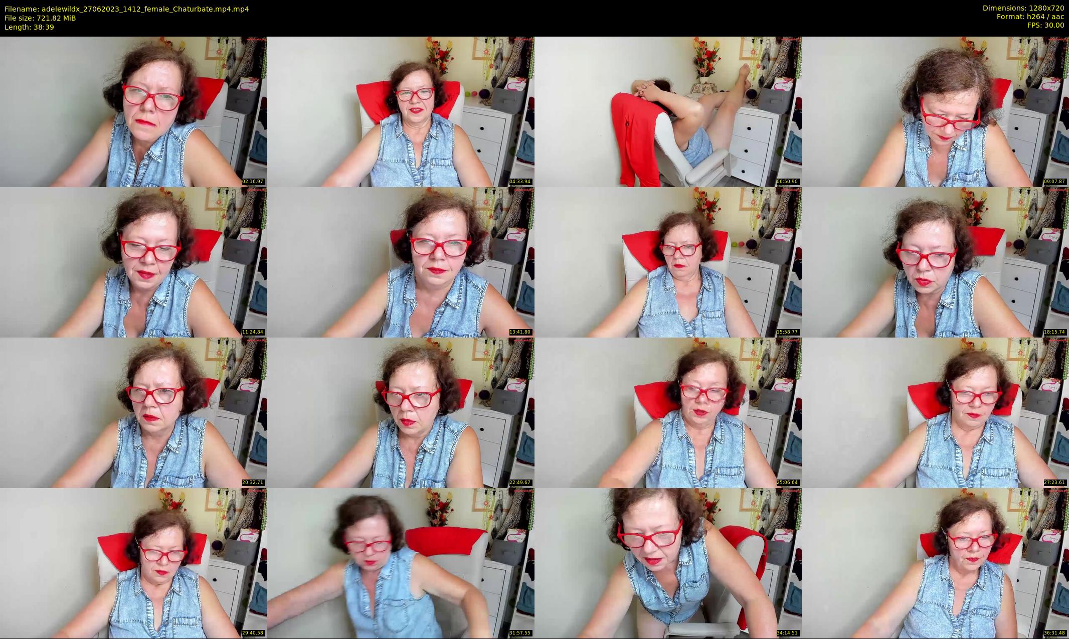 adelewildx — 39 minute Chaturbate female cam show recording, 720p, Jun 27, 2023