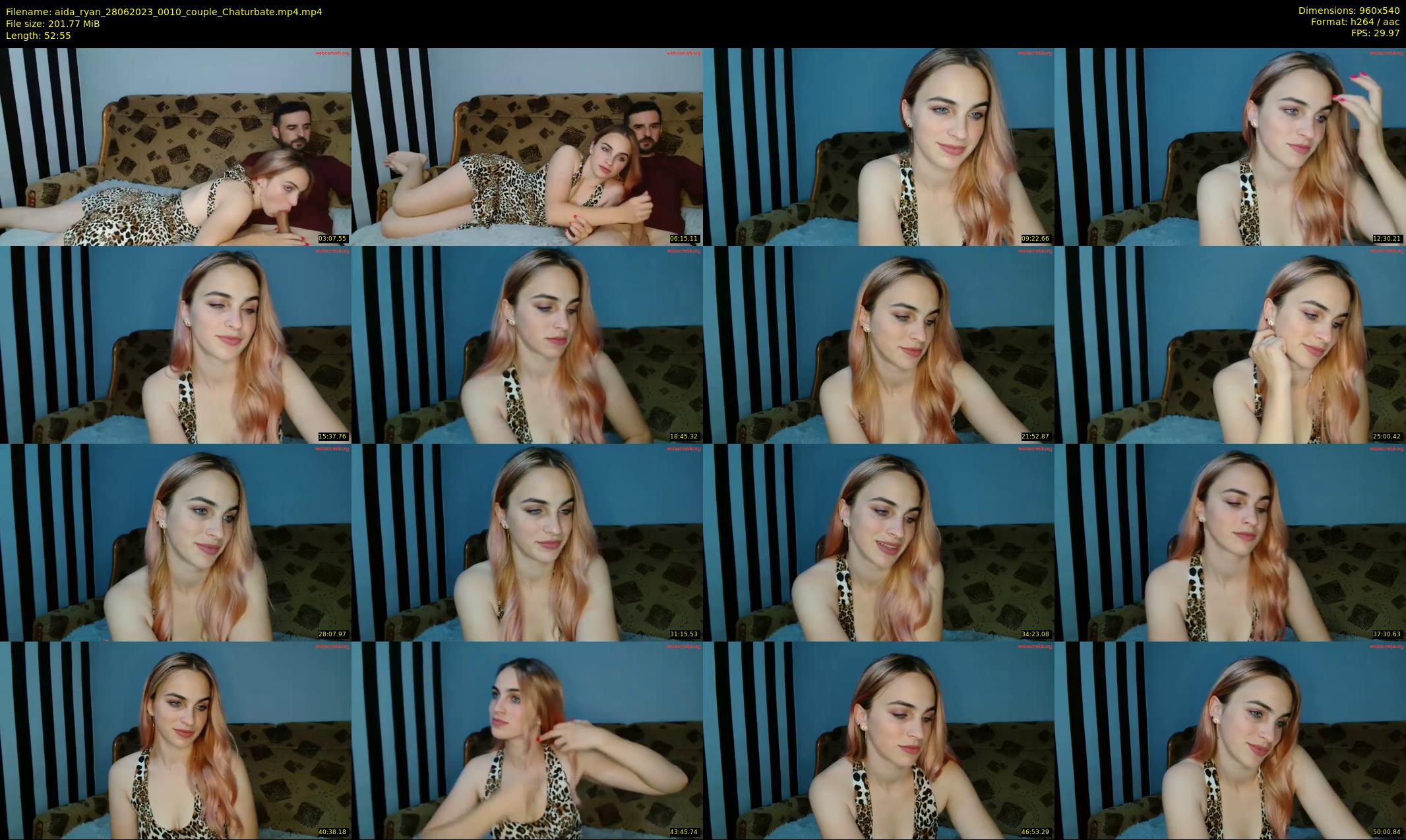 aida_ryan — 53 minute Chaturbate couple cam show recording, 480p, Jun 28, 2023