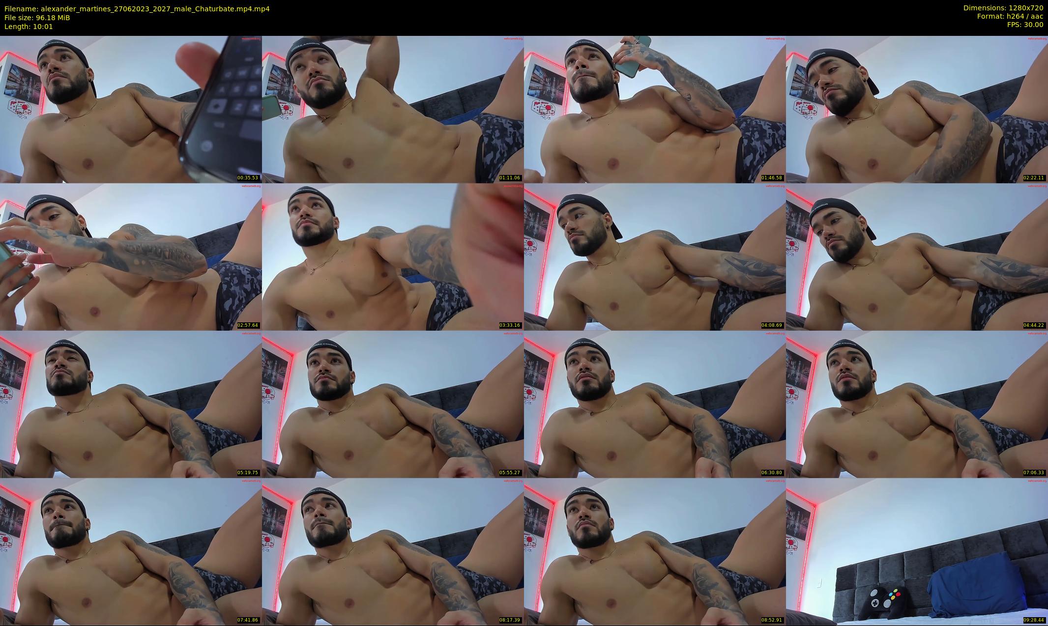 alexander_martines — 11 minute Chaturbate male cam show recording, 720p, Jun 27, 2023