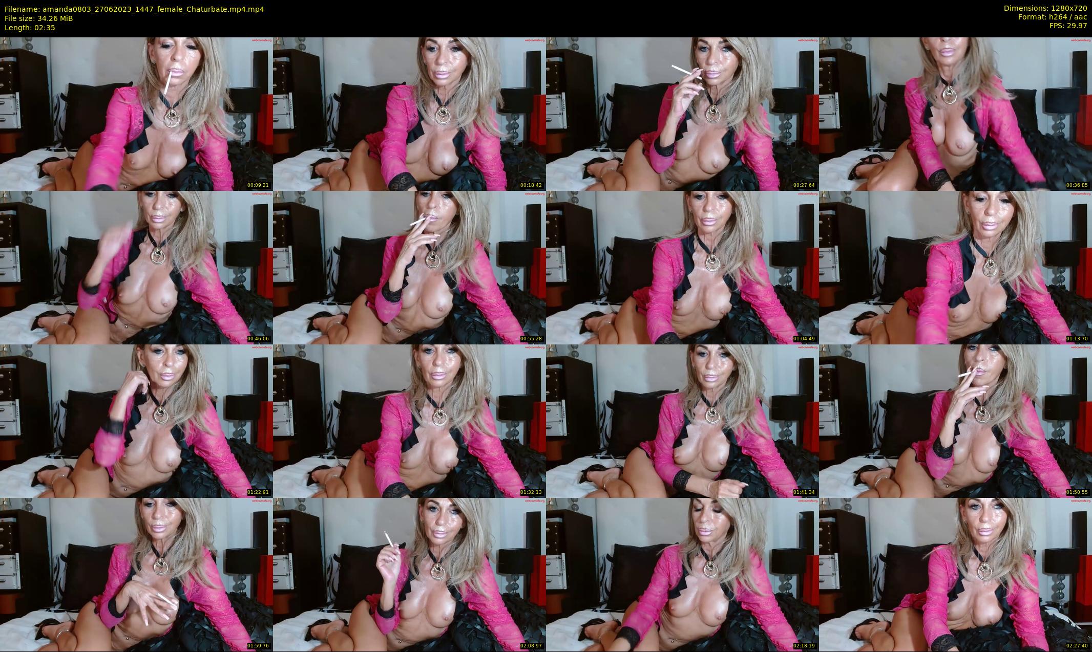 amanda0803 — 3 minute Chaturbate female cam show recording, 720p, Jun 27, 2023