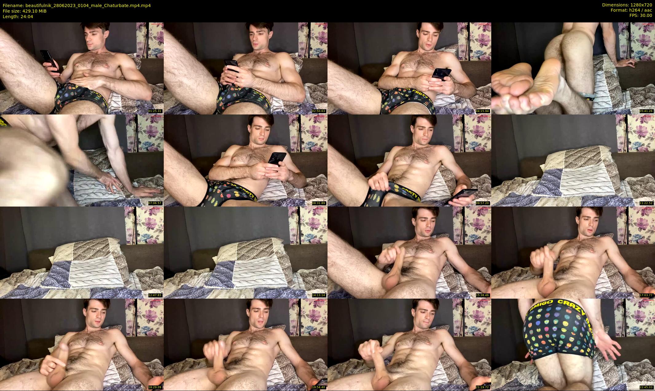 beautifulnik — 25 minute Chaturbate male cam show recording, 720p, Jun 28, 2023