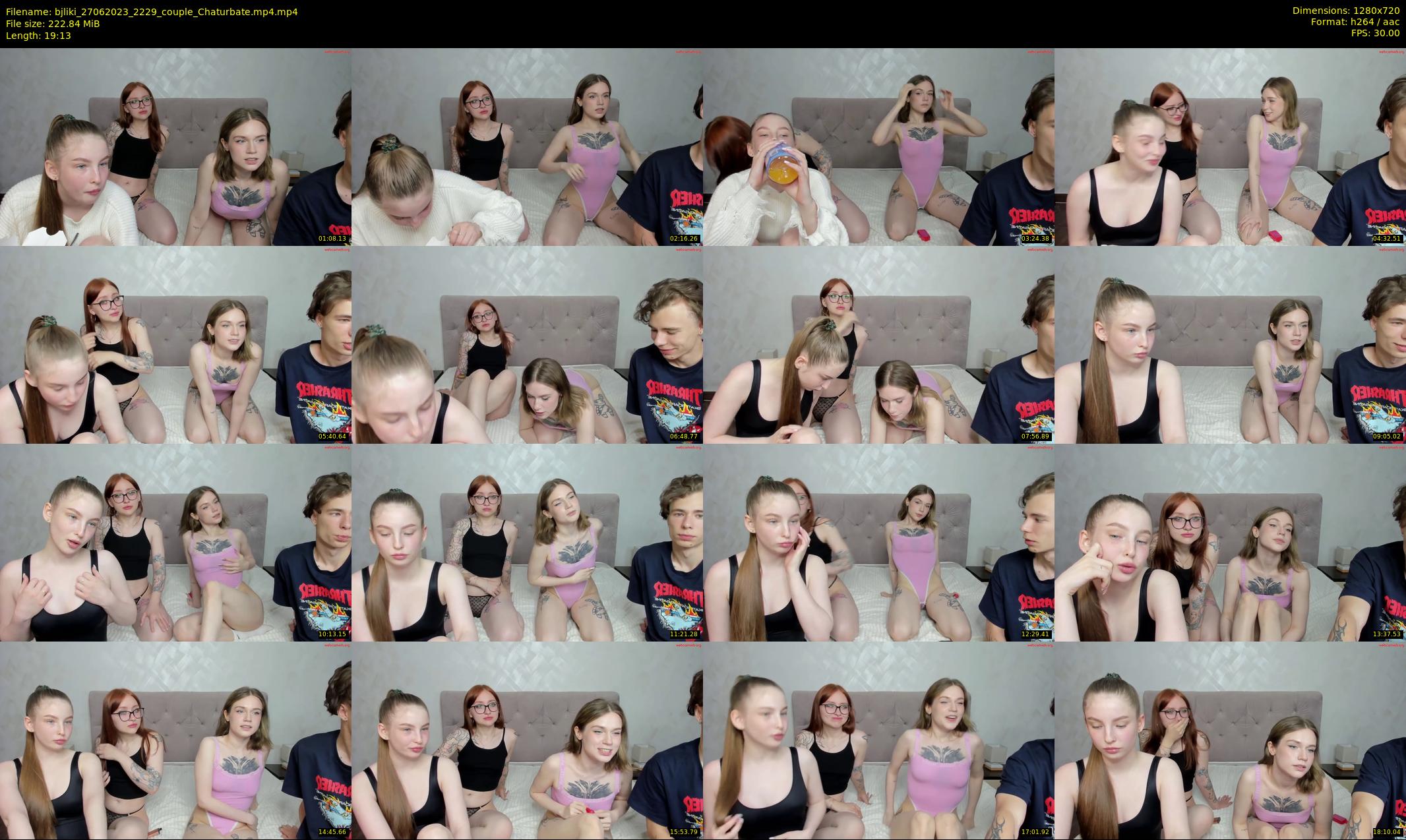 bjliki — 20 minute Chaturbate couple cam show recording, 720p, Jun 27, 2023
