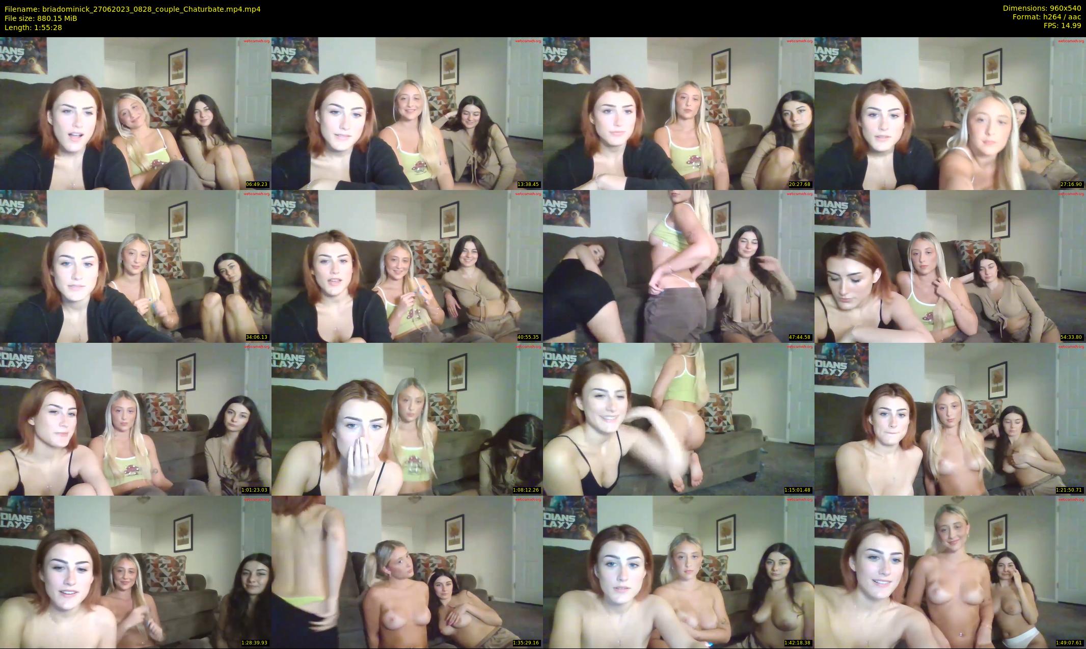 briadominick — 116 minute Chaturbate couple cam show recording, 480p, Jun 27, 2023