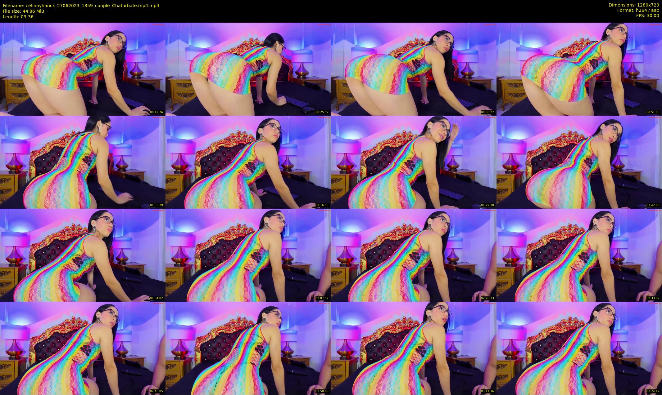 celinayhanck — 4 minute Chaturbate couple cam show recording, 720p, Jun 27, 2023