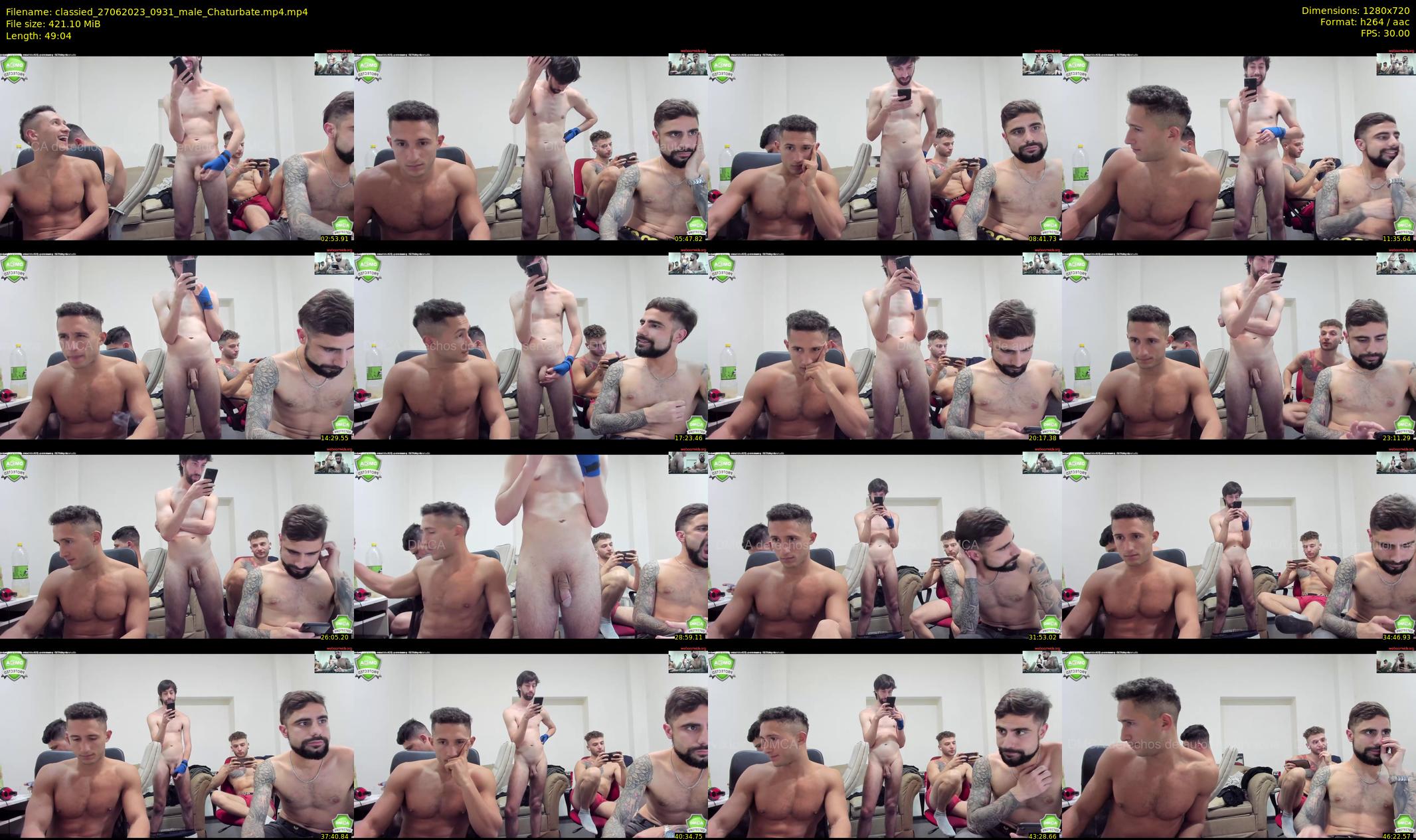 classied — 50 minute Chaturbate male cam show recording, 720p, Jun 27, 2023
