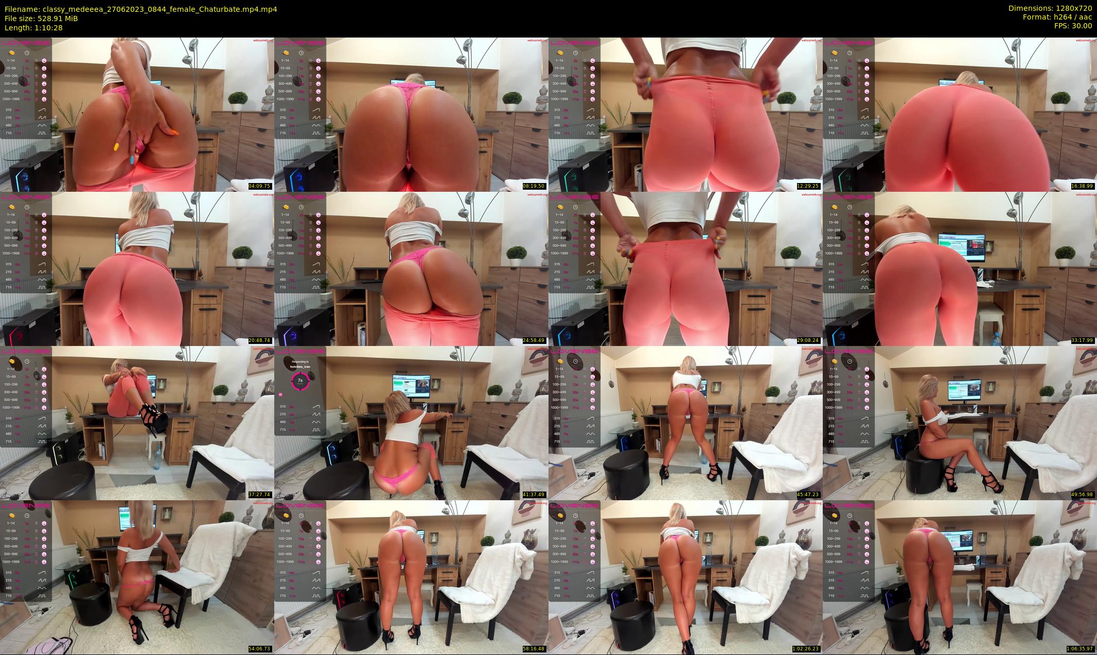classy_medeeea — 71 minute Chaturbate female cam show recording, 720p, Jun 27, 2023