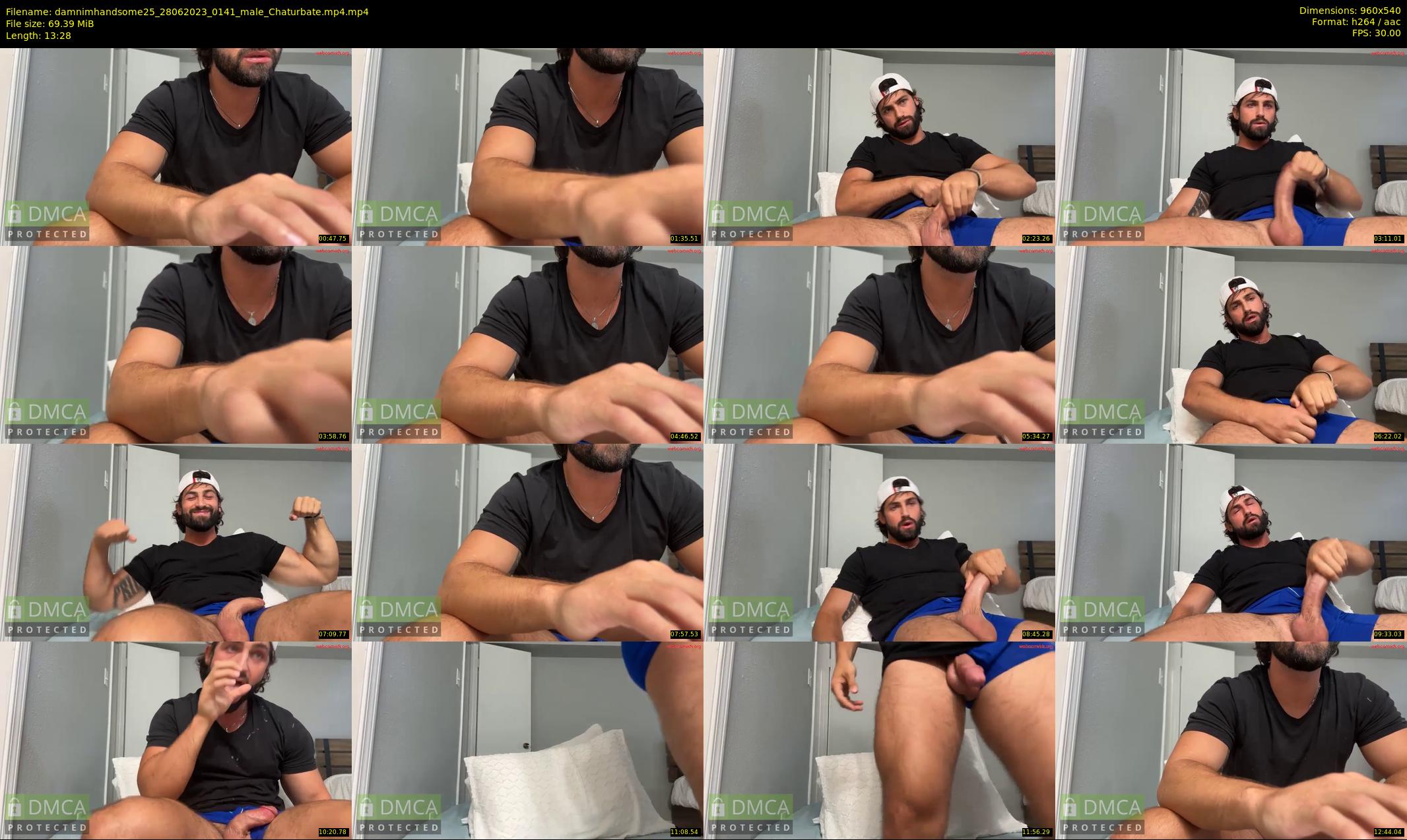 damnimhandsome25 — 14 minute Chaturbate male cam show recording, 480p, Jun 28, 2023