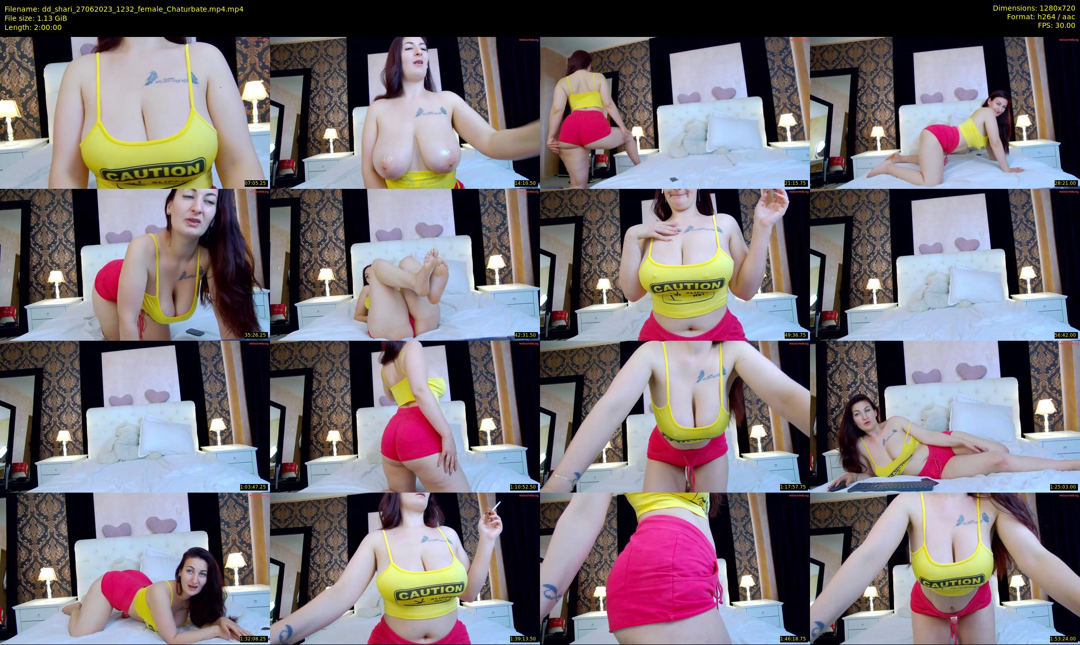 dd_shari — 120 minute Chaturbate female cam show recording, 720p, Jun 27, 2023