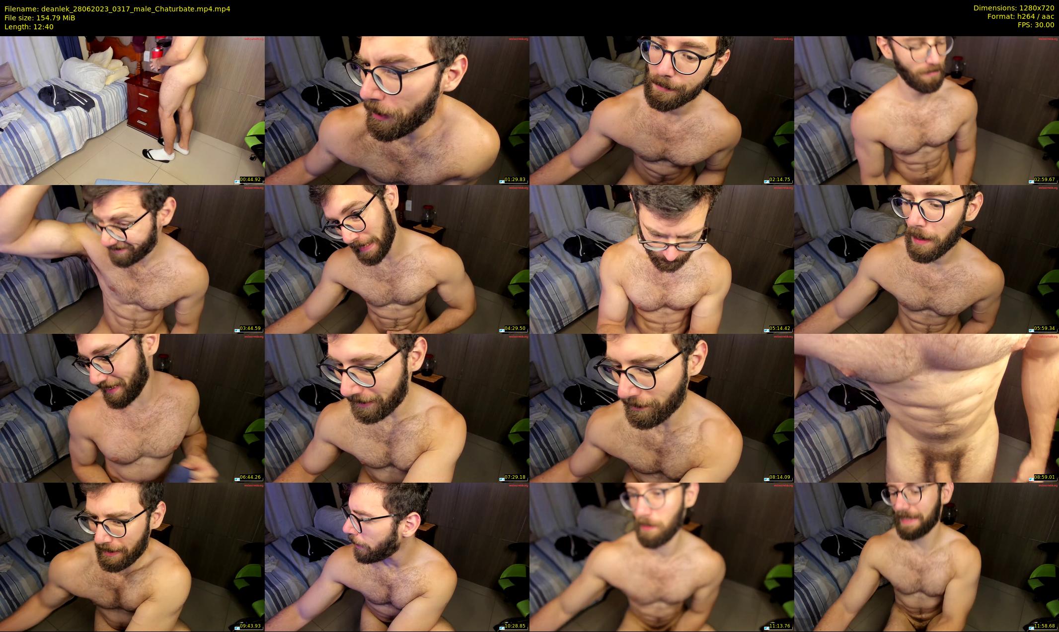 deanlek — 13 minute Chaturbate male cam show recording, 720p, Jun 28, 2023