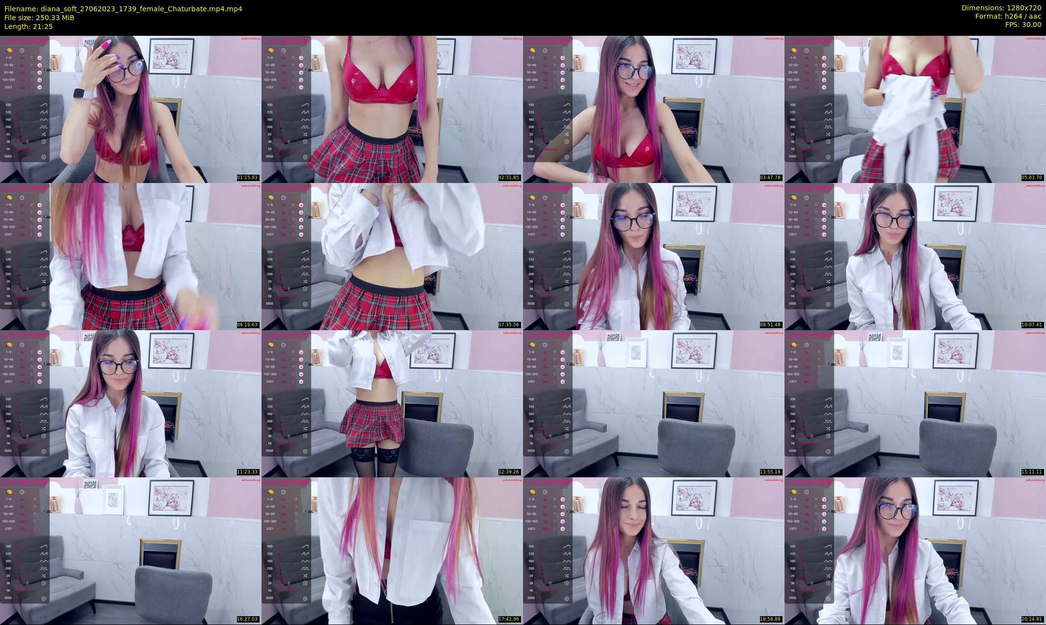 diana_soft — 22 minute Chaturbate female cam show recording, 720p, Jun 27, 2023