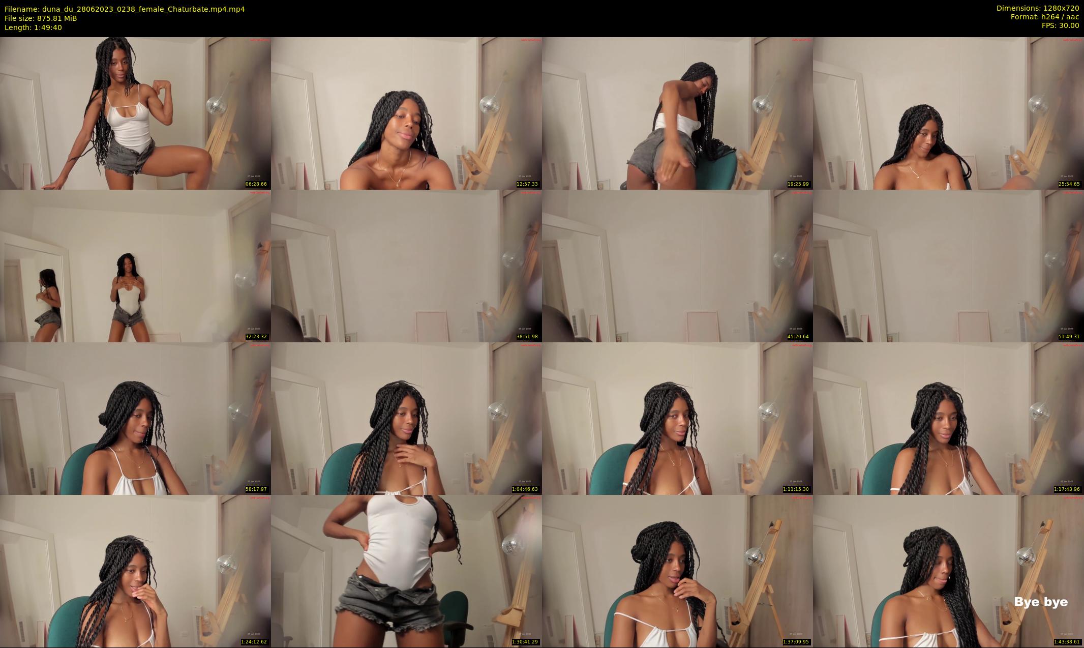 duna_du — 110 minute Chaturbate female cam show recording, 720p, Jun 28, 2023