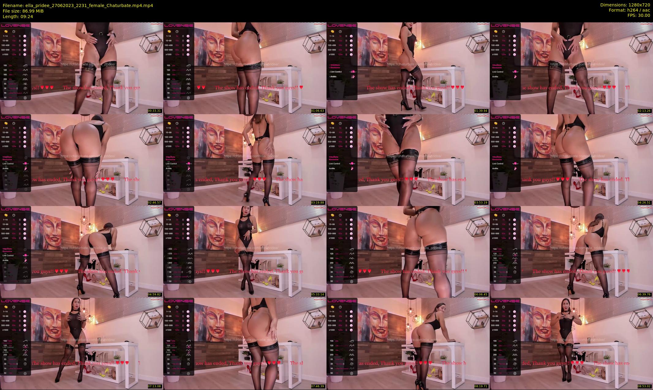 ella_pridee — 10 minute Chaturbate female cam show recording, 720p, Jun 27, 2023