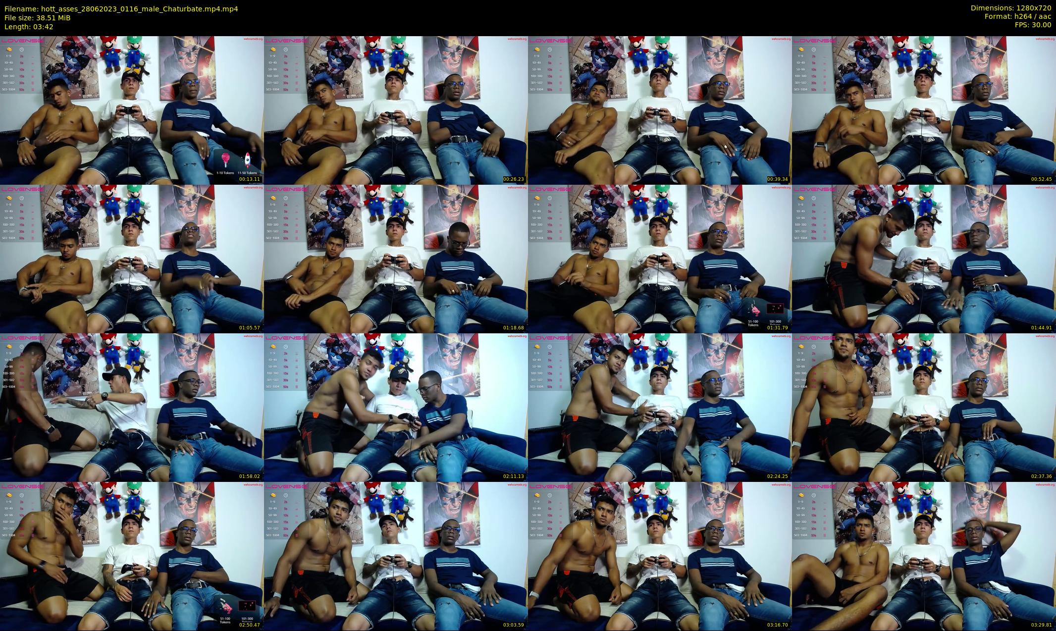 hott_asses — 4 minute Chaturbate male cam show recording, 720p, Jun 28, 2023