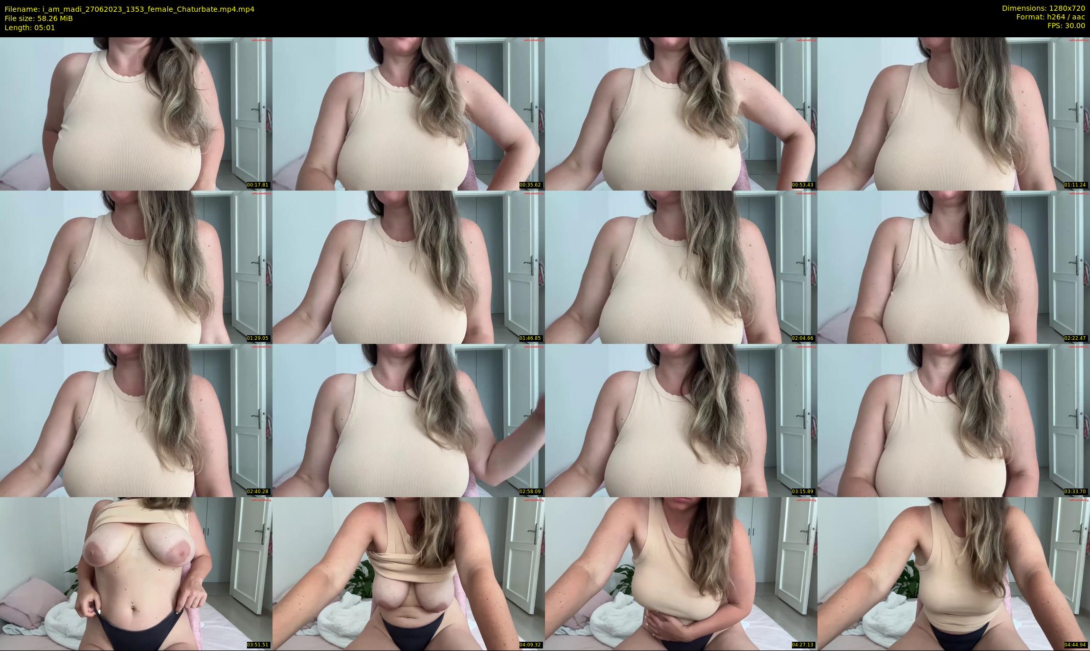 i_am_madi — 6 minute Chaturbate female cam show recording, 720p, Jun 27, 2023