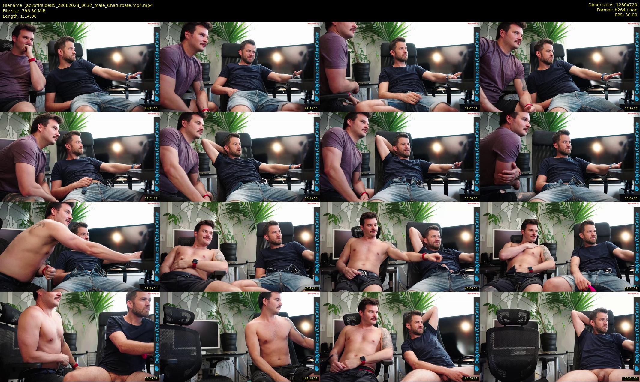 jackoffdude85 — 75 minute Chaturbate male cam show recording, 720p, Jun 28, 2023
