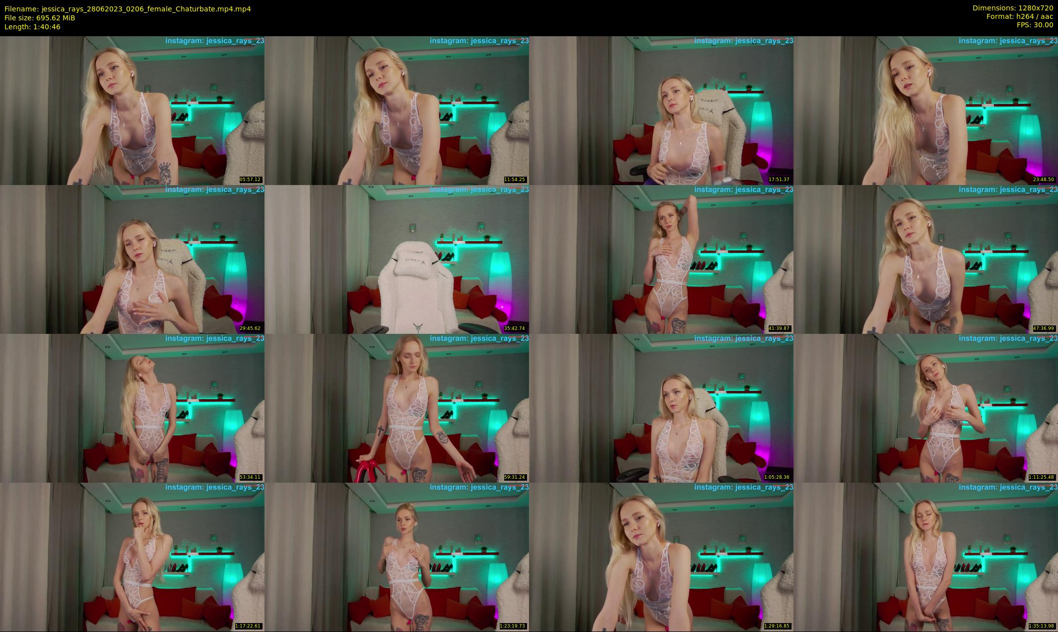 jessica_rays — 101 minute Chaturbate couple cam show recording, 720p, Jun 28, 2023