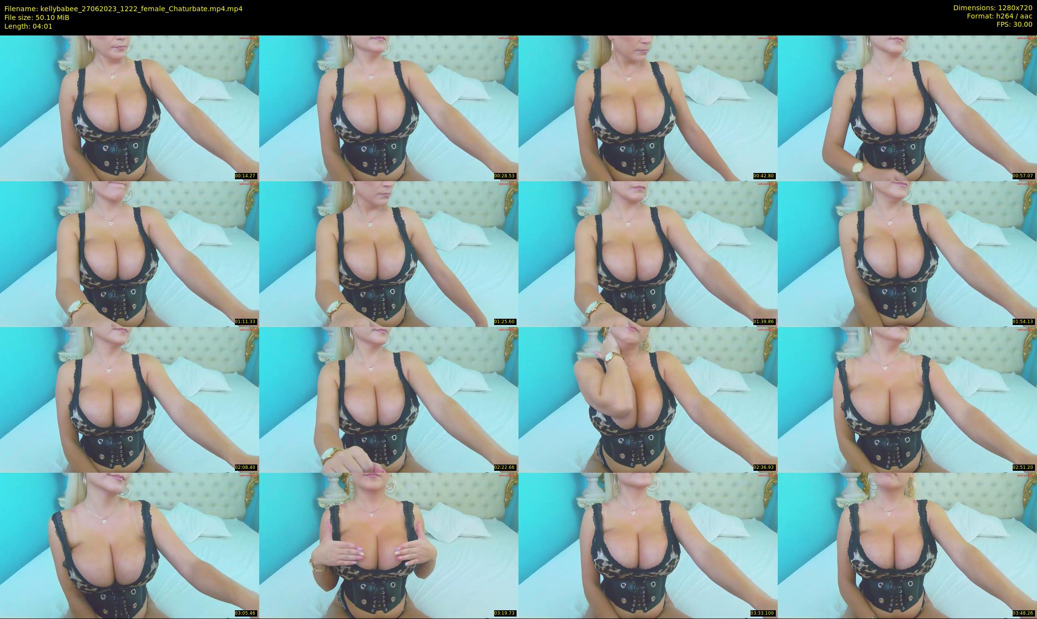 kellybabee — 5 minute Chaturbate female cam show recording, 720p, Jun 27, 2023