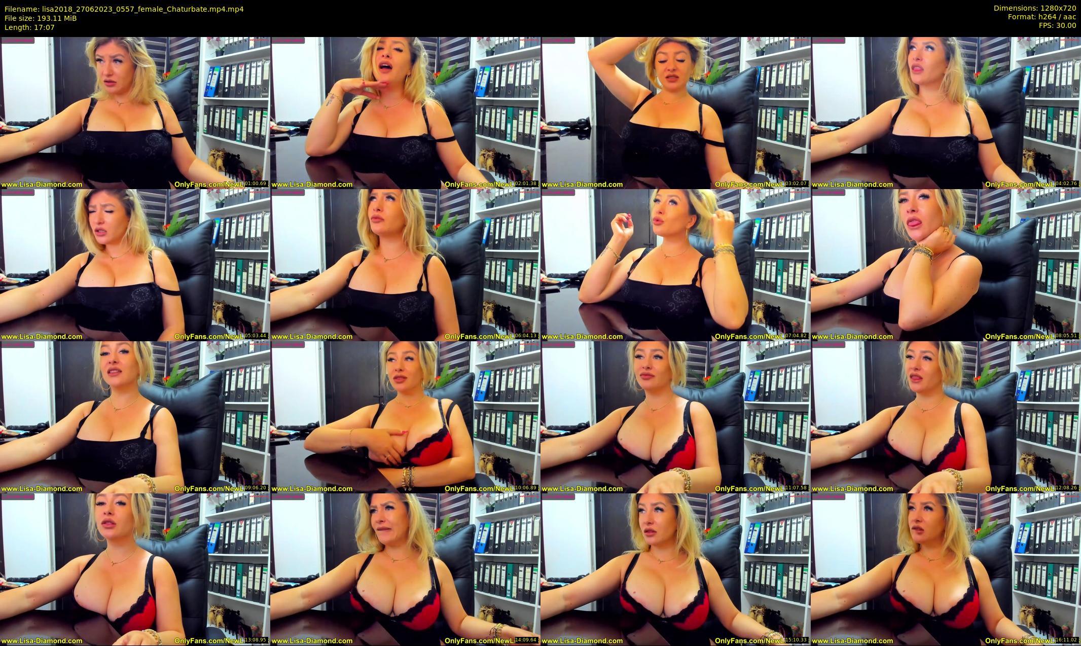 lisa2018 — 18 minute Chaturbate female cam show recording, 720p, Jun 27, 2023