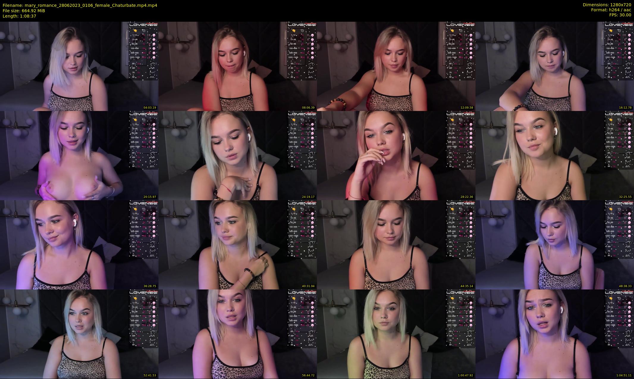 mary_romance — 69 minute Chaturbate female cam show recording, 720p, Jun 28, 2023