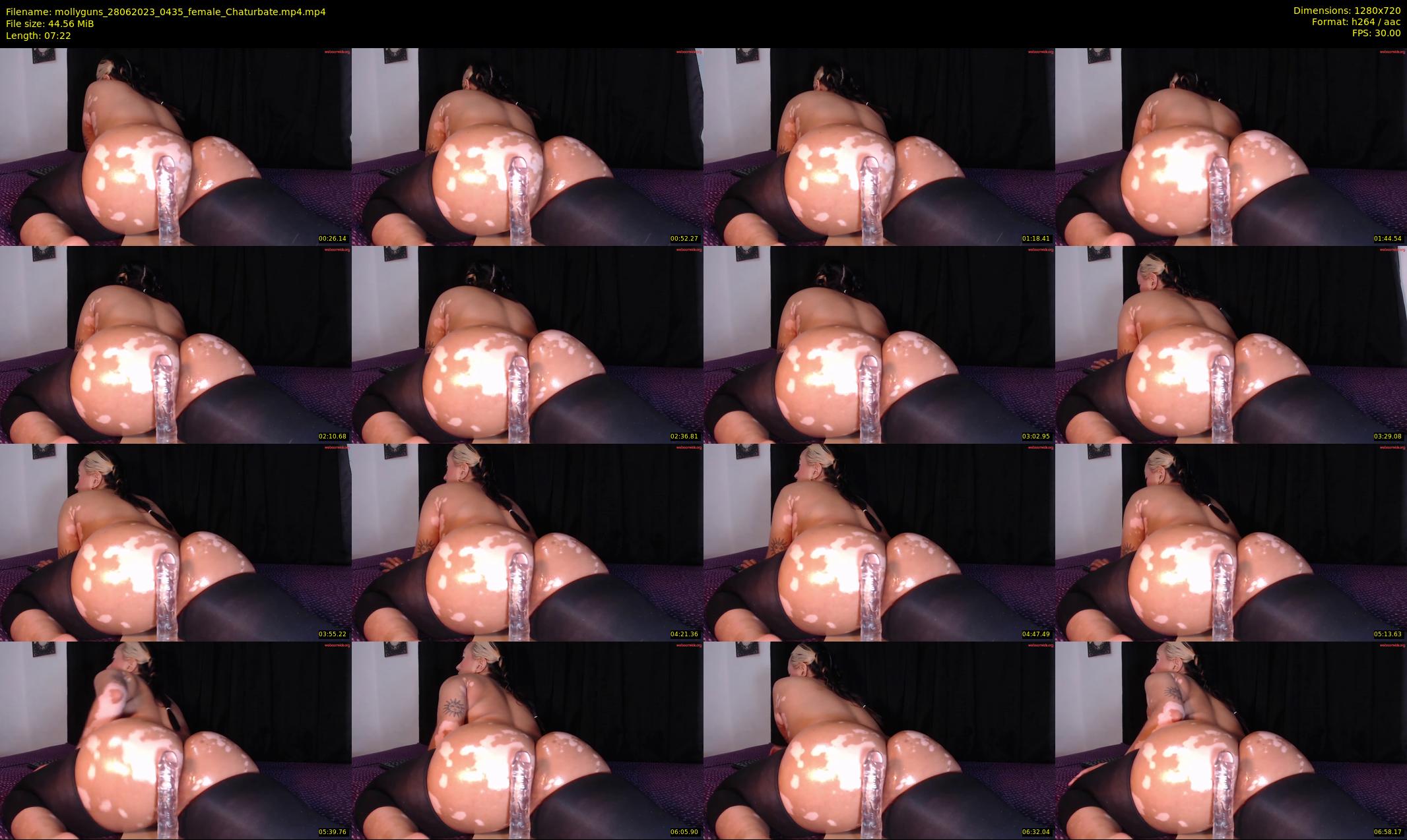 mollyguns — 8 minute Chaturbate female cam show recording, 720p, Jun 28, 2023