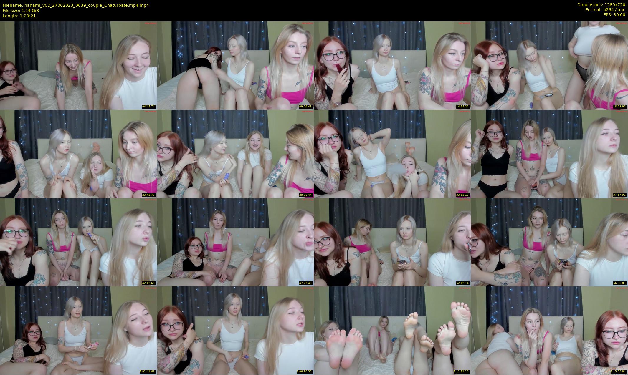 nanami_v02 — 81 minute Chaturbate couple cam show recording, 720p, Jun 27, 2023