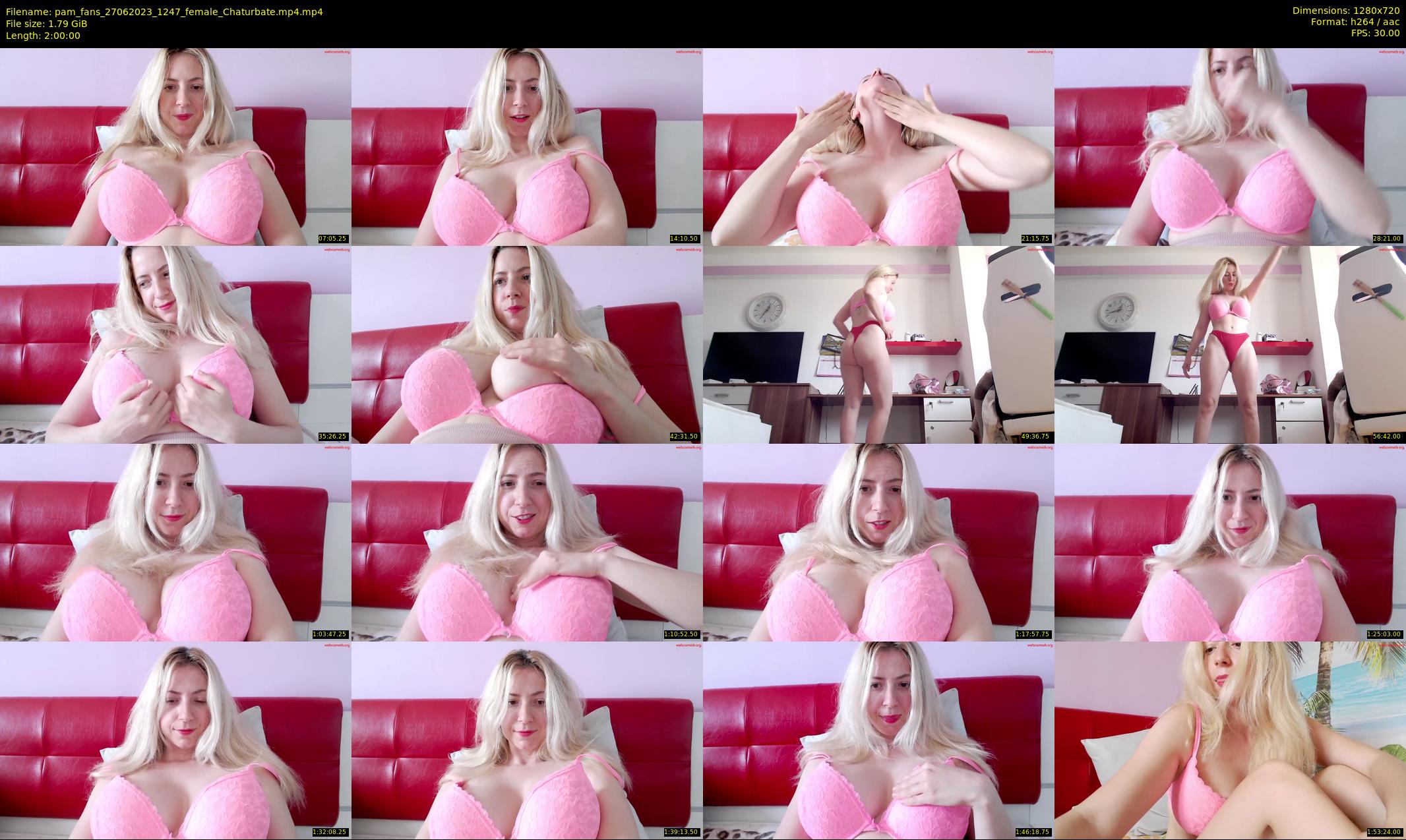 pam_fans — 120 minute Chaturbate female cam show recording, 720p, Jun 27, 2023