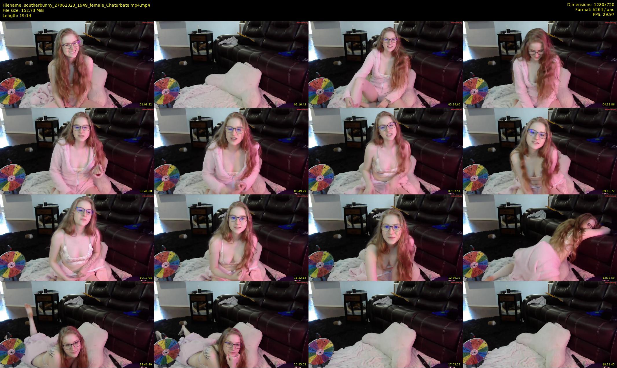 southerbunny — 20 minute Chaturbate female cam show recording, 720p, Jun 27, 2023