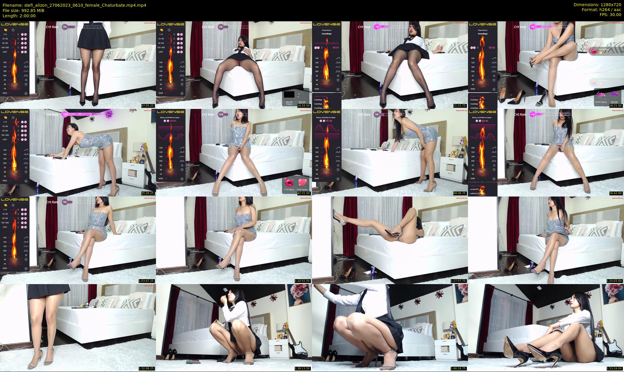 stefi_alizon — 120 minute Chaturbate female cam show recording, 720p, Jun 27, 2023