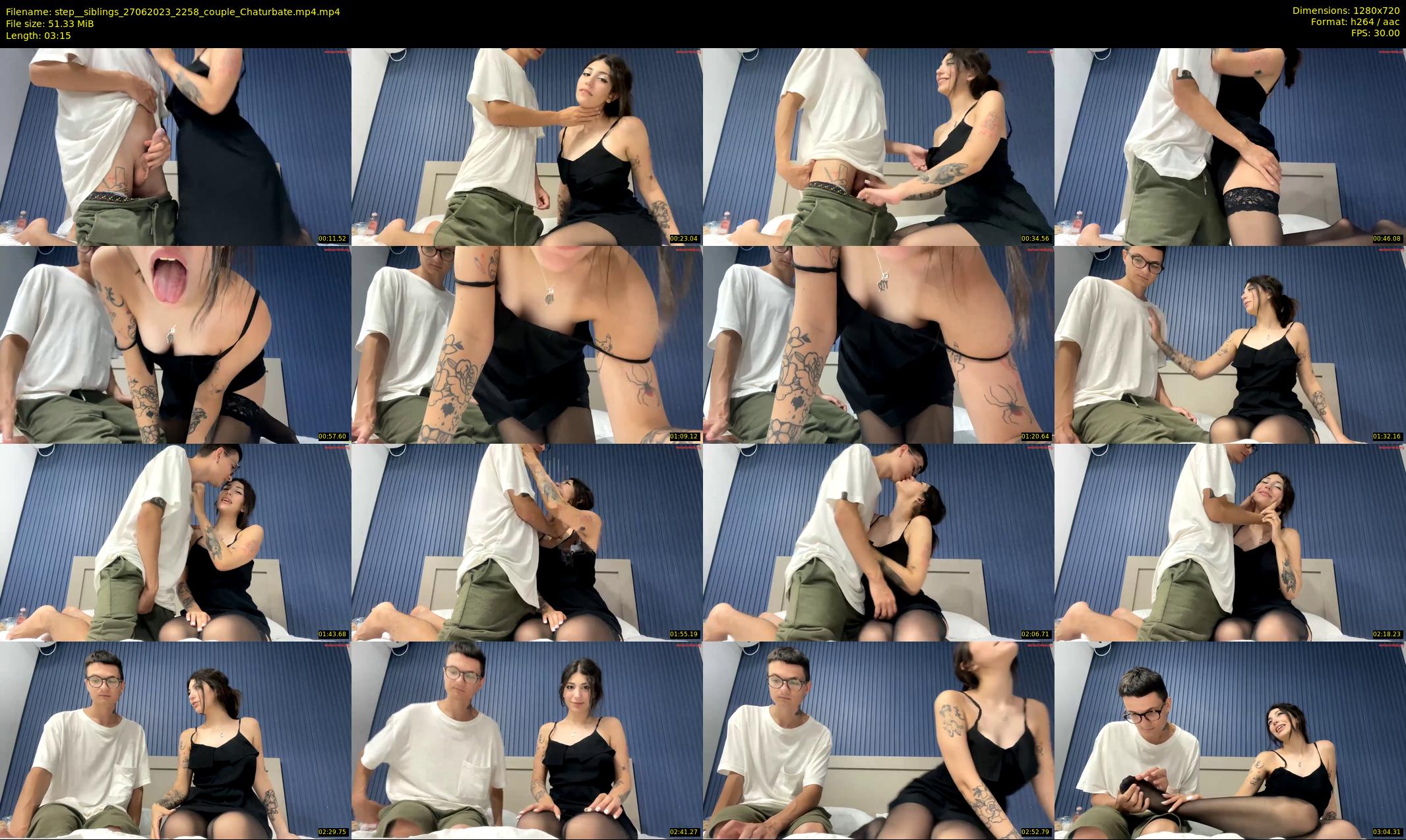 step__siblings — 4 minute Chaturbate couple cam show recording, 720p, Jun 27, 2023
