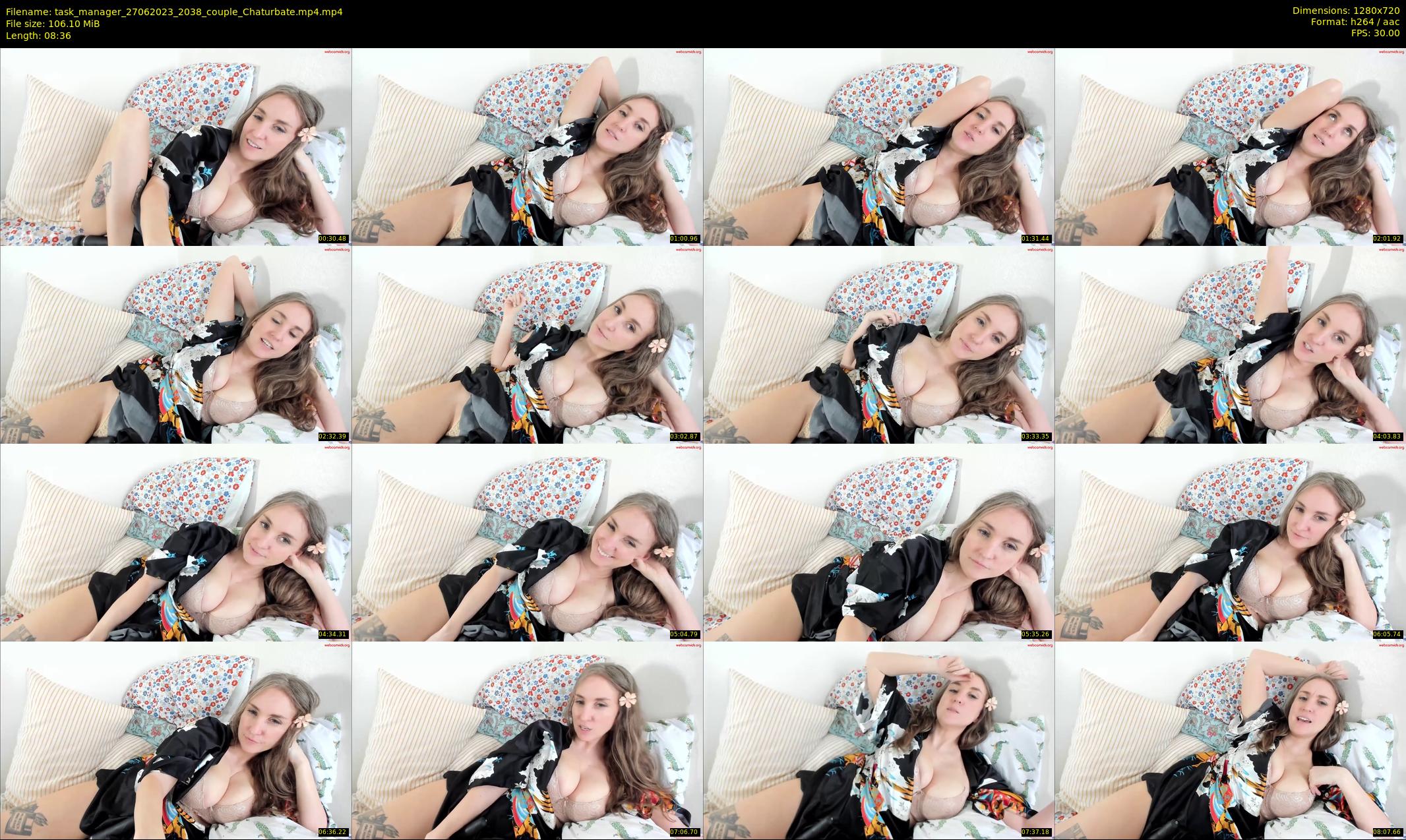 task_manager — 9 minute Chaturbate couple cam show recording, 720p, Jun 27, 2023