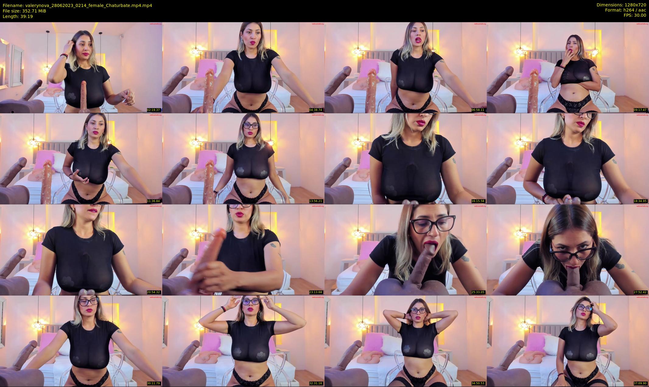 valerynova — 40 minute Chaturbate female cam show recording, 720p, Jun 28, 2023