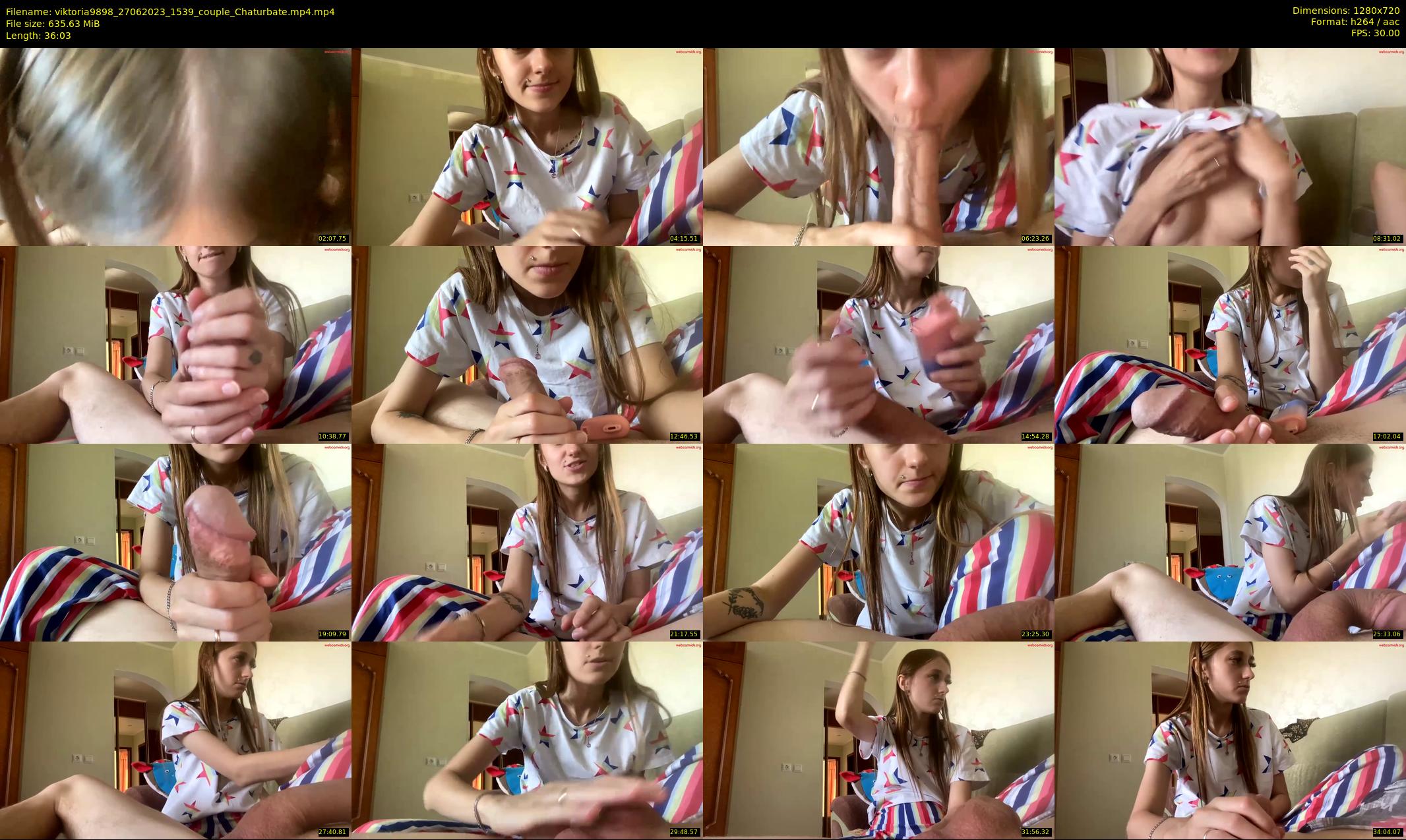 viktoria9898 — 37 minute Chaturbate couple cam show recording, 720p, Jun 27, 2023