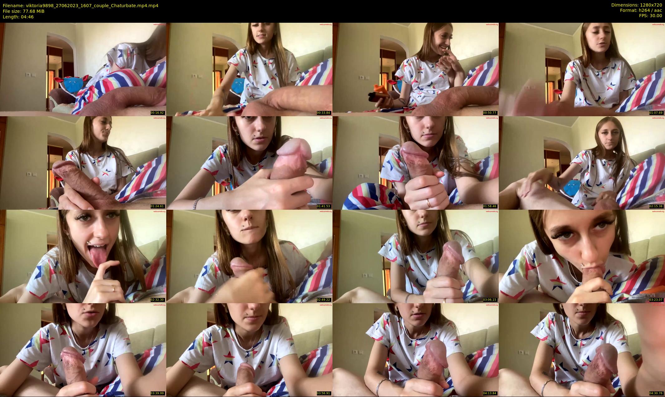 viktoria9898 — 5 minute Chaturbate couple cam show recording, 720p, Jun 27, 2023