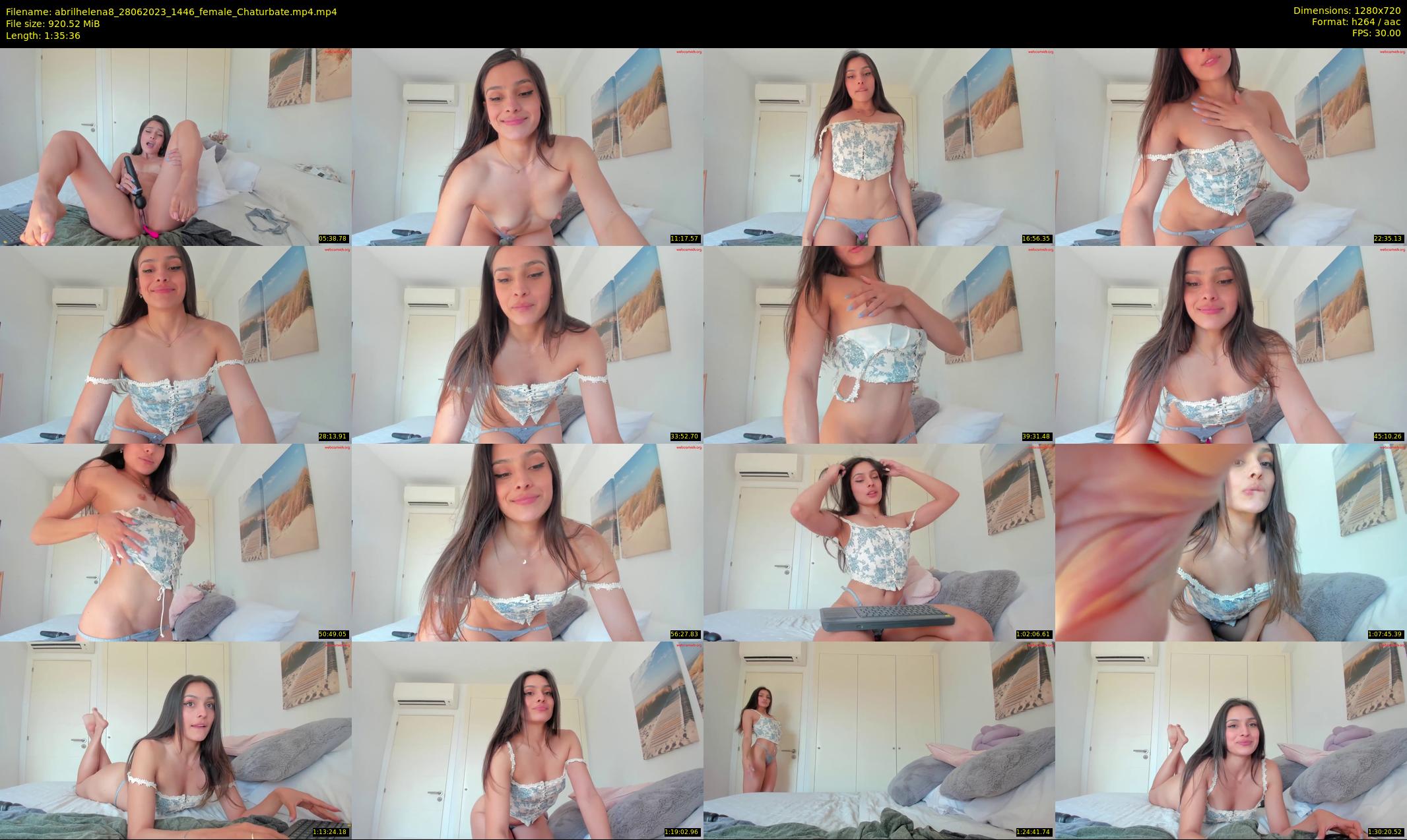 abrilhelena8 — 96 minute Chaturbate female cam show recording, 720p, Jun 28, 2023