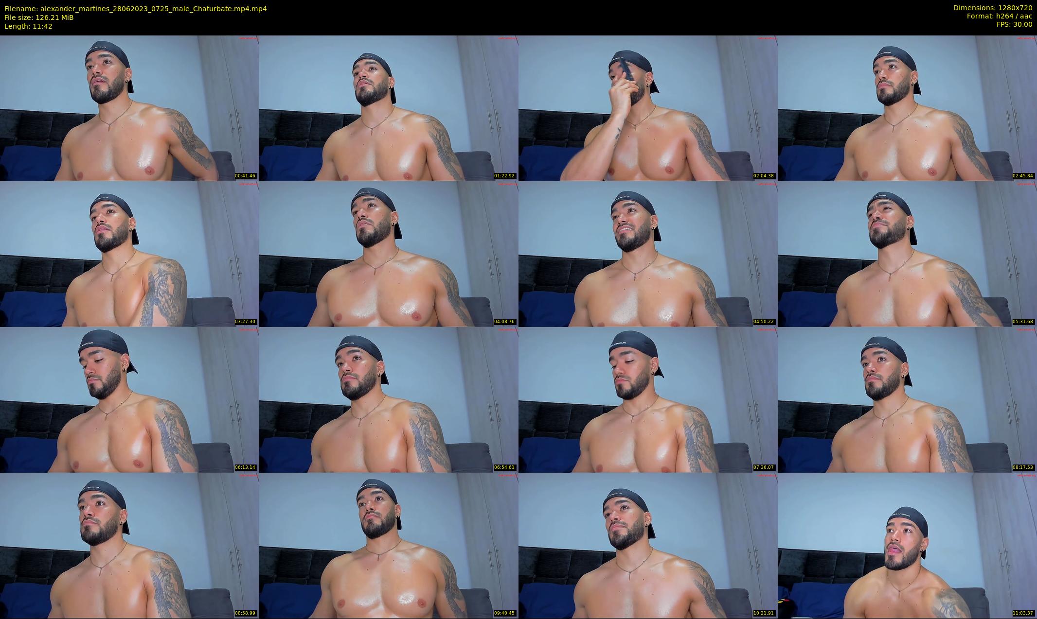 alexander_martines — 12 minute Chaturbate male cam show recording, 720p, Jun 28, 2023