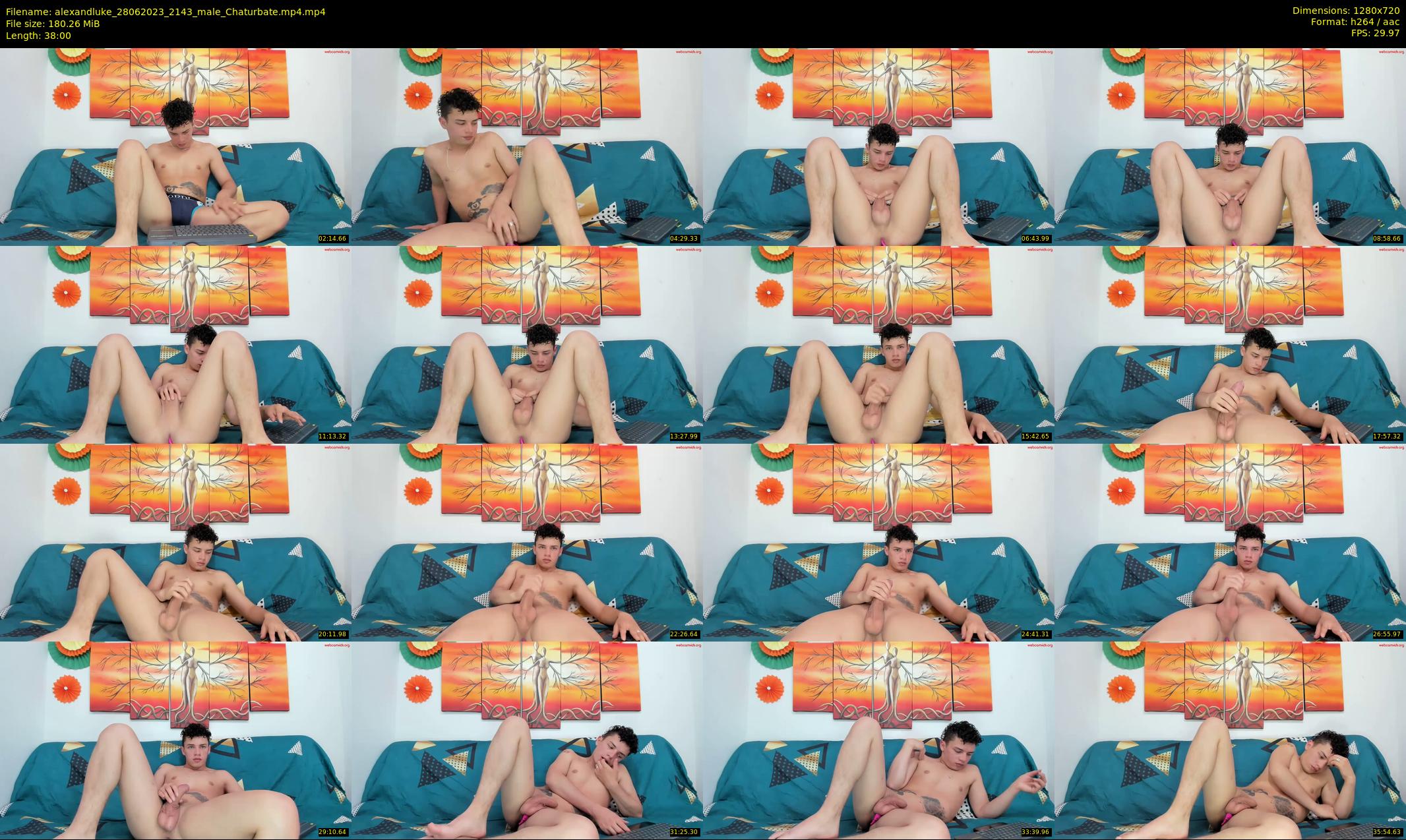 alexandluke — 38 minute Chaturbate male cam show recording, 720p, Jun 28, 2023
