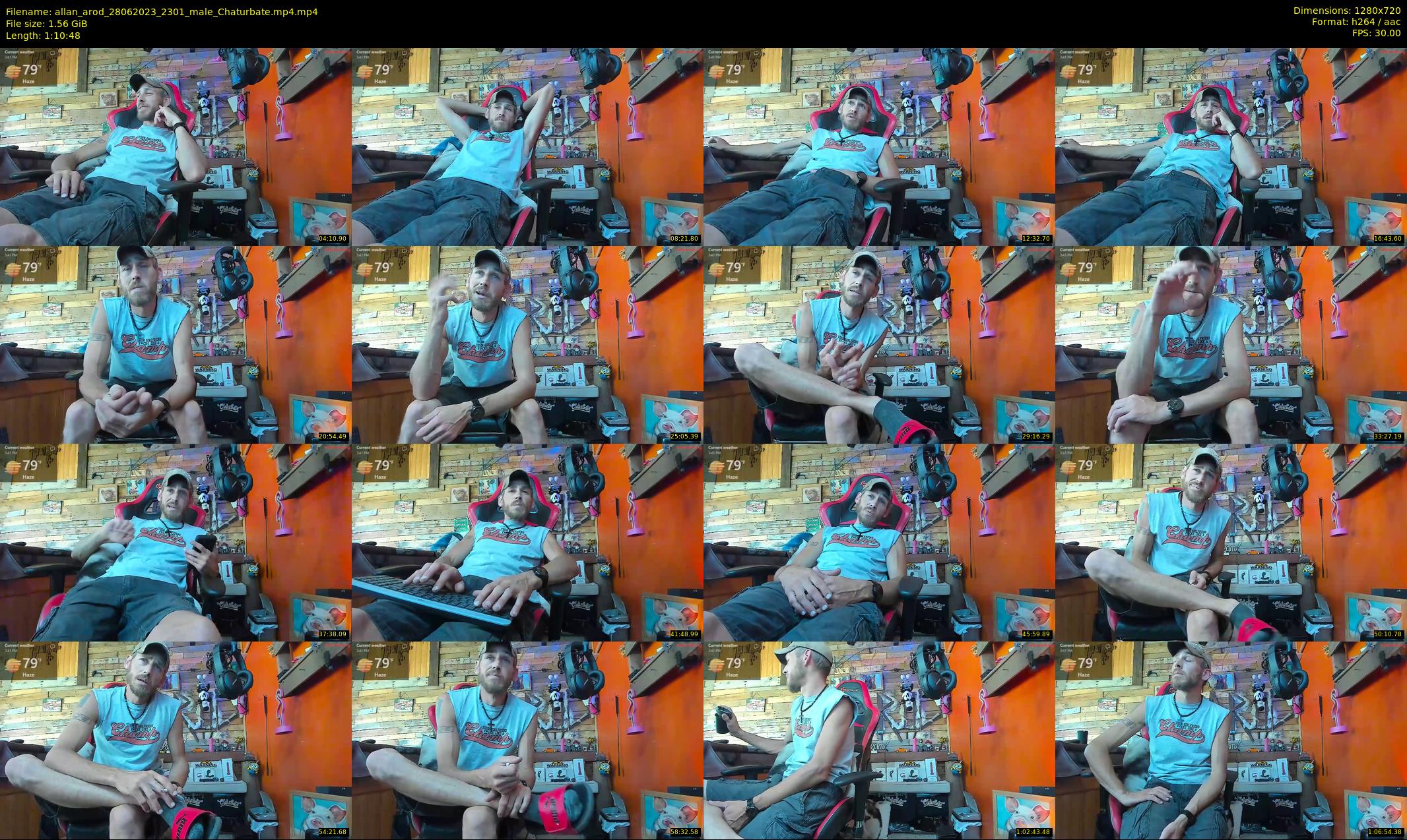 allan_arod — 71 minute Chaturbate male cam show recording, 720p, Jun 28, 2023
