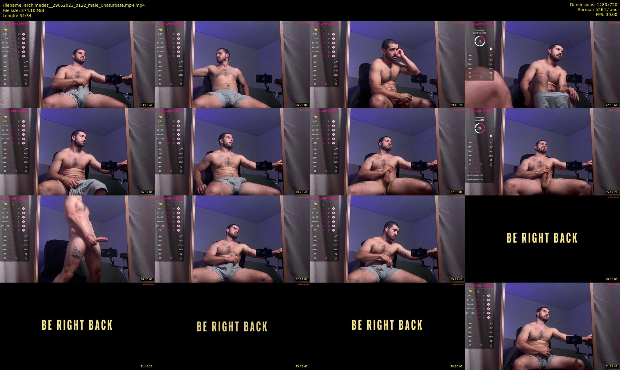 archimedes_ — 55 minute Chaturbate male cam show recording, 720p, Jun 29, 2023