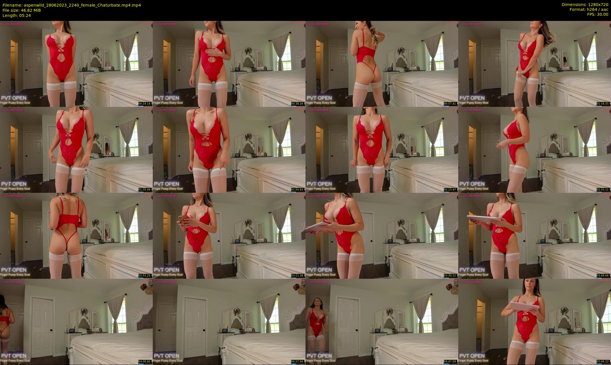 aspenwild — 6 minute Chaturbate female cam show recording, 720p, Jun 28, 2023