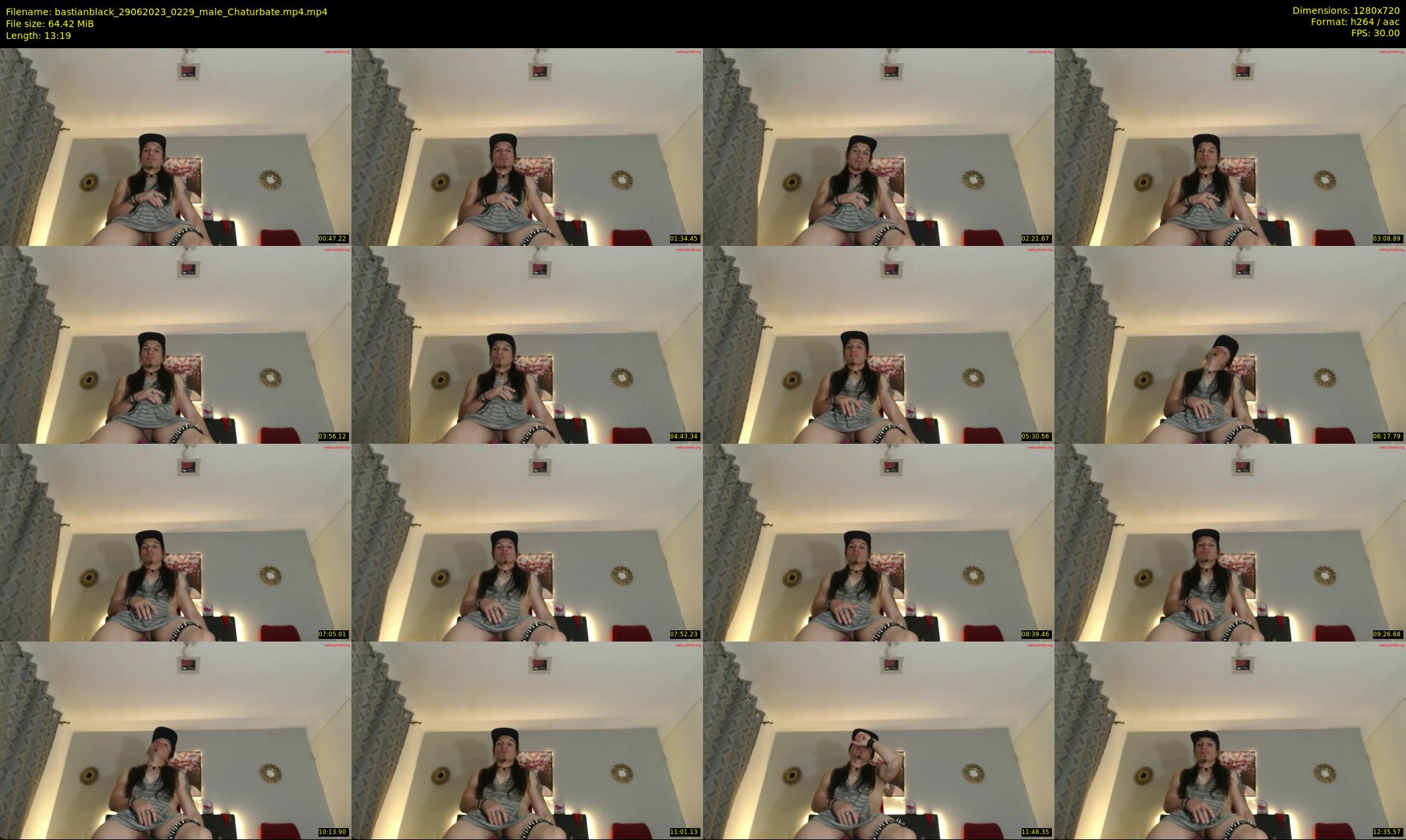 bastianblack — 14 minute Chaturbate male cam show recording, 720p, Jun 29, 2023