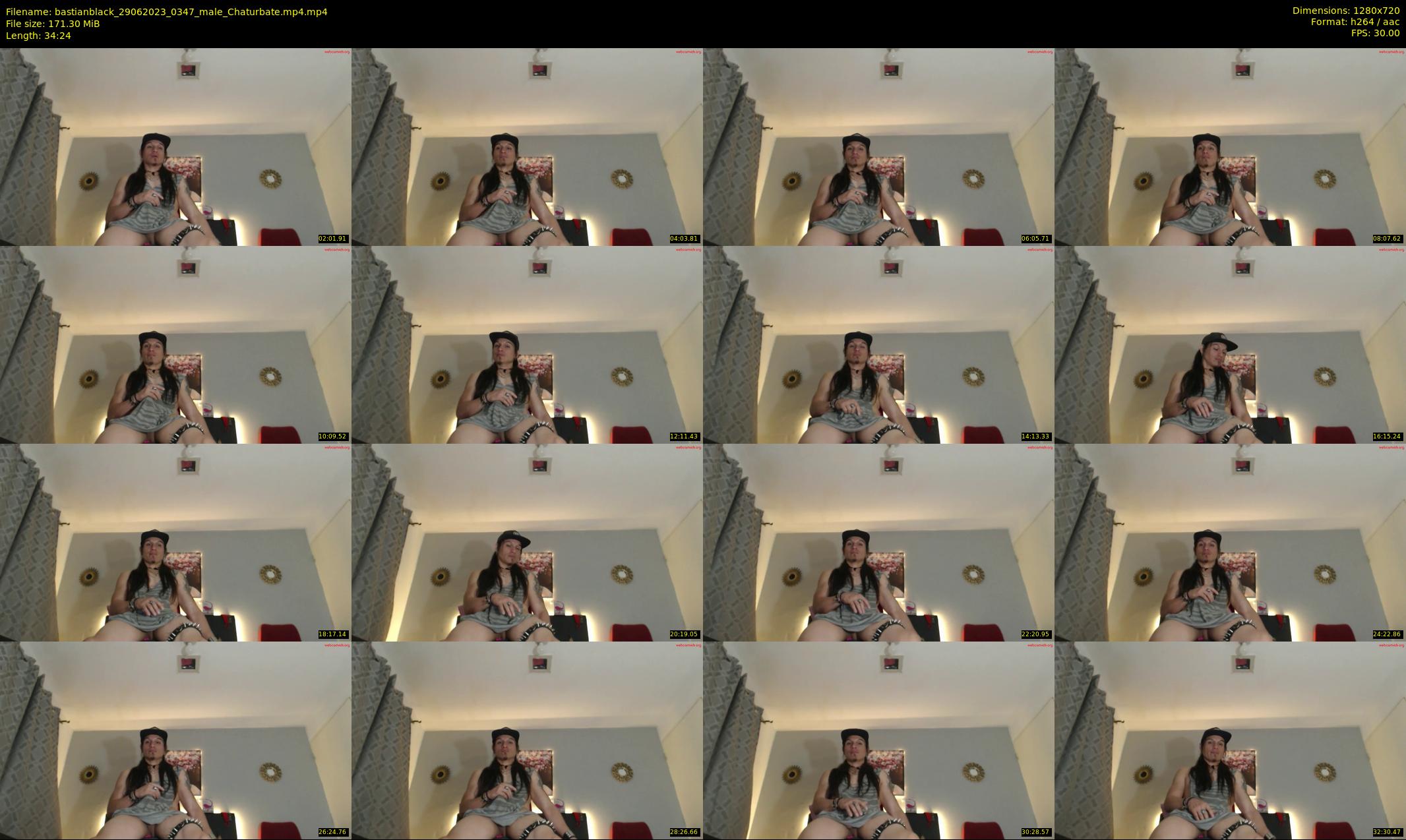 bastianblack — 35 minute Chaturbate male cam show recording, 720p, Jun 29, 2023