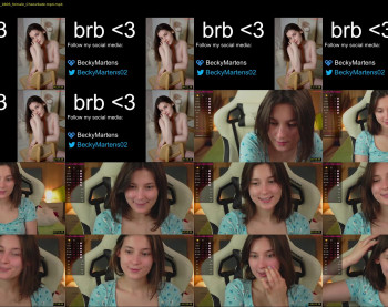 beckymartens — 75 minute Chaturbate female cam show recording, 720p, Jun 28, 2023
