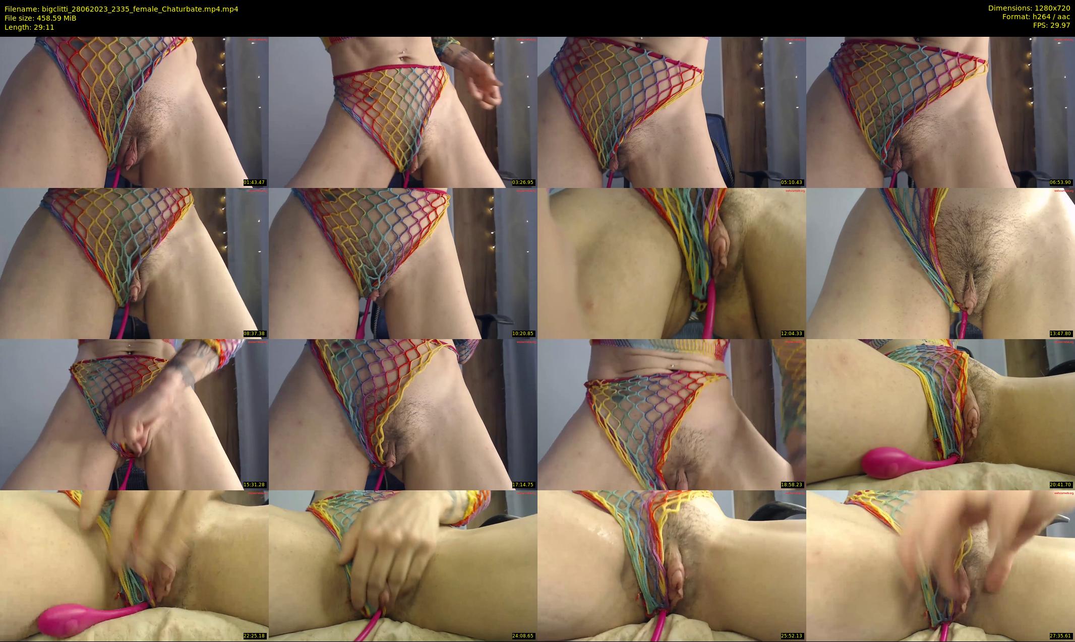 bigclitti — 30 minute Chaturbate female cam show recording, 720p, Jun 28, 2023